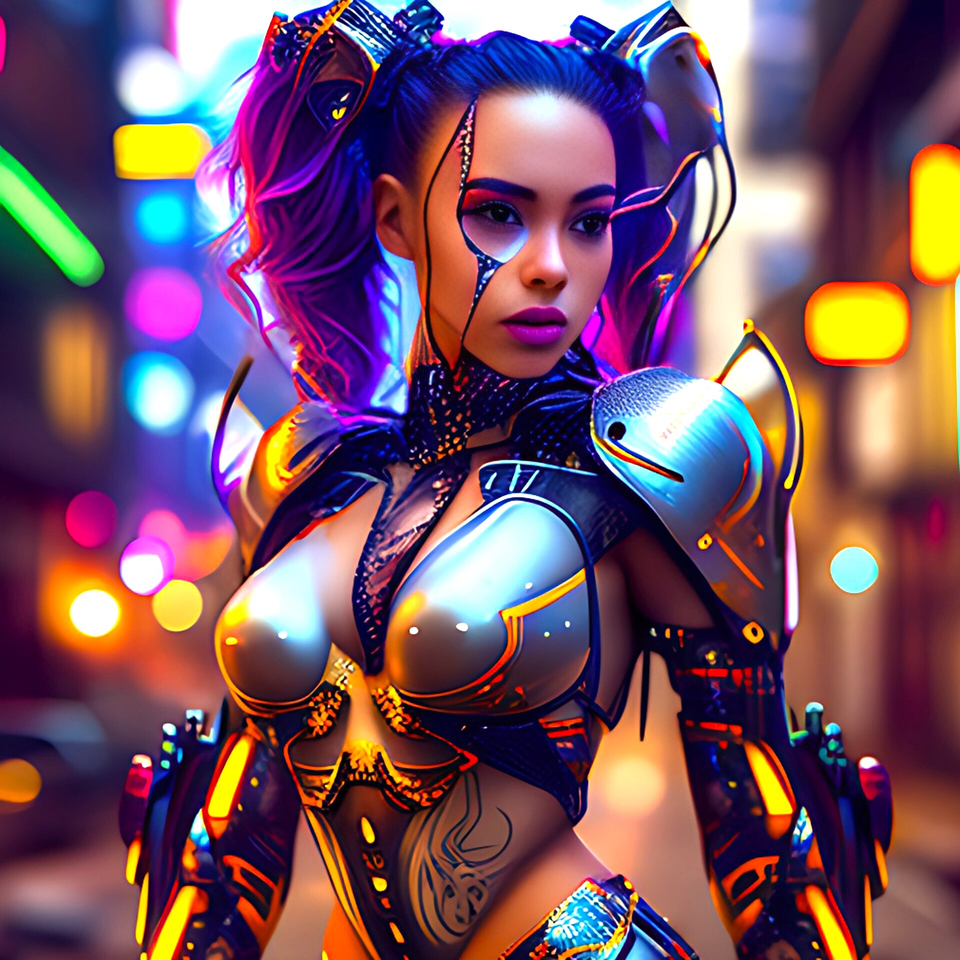 Surreal Cyberpunk Artwork Wallpapers