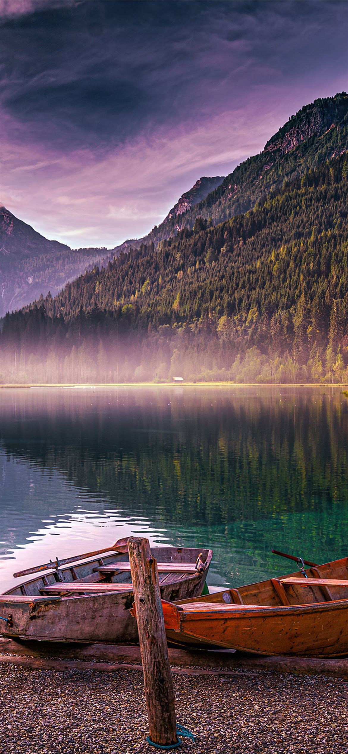 Surreal Mountain Landscape Lake 4K Wallpapers