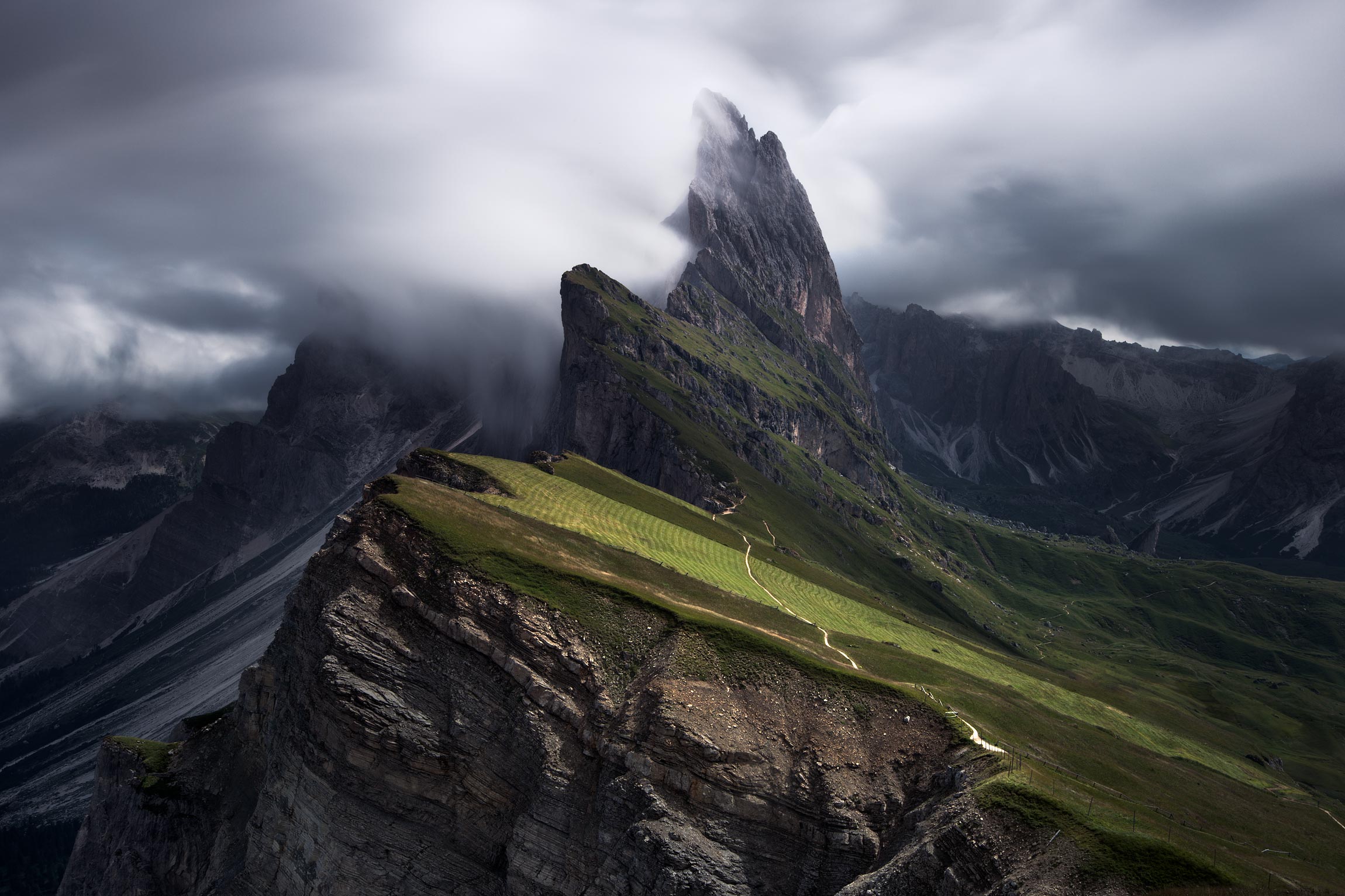 Surreal Mountains Landscape Wallpapers