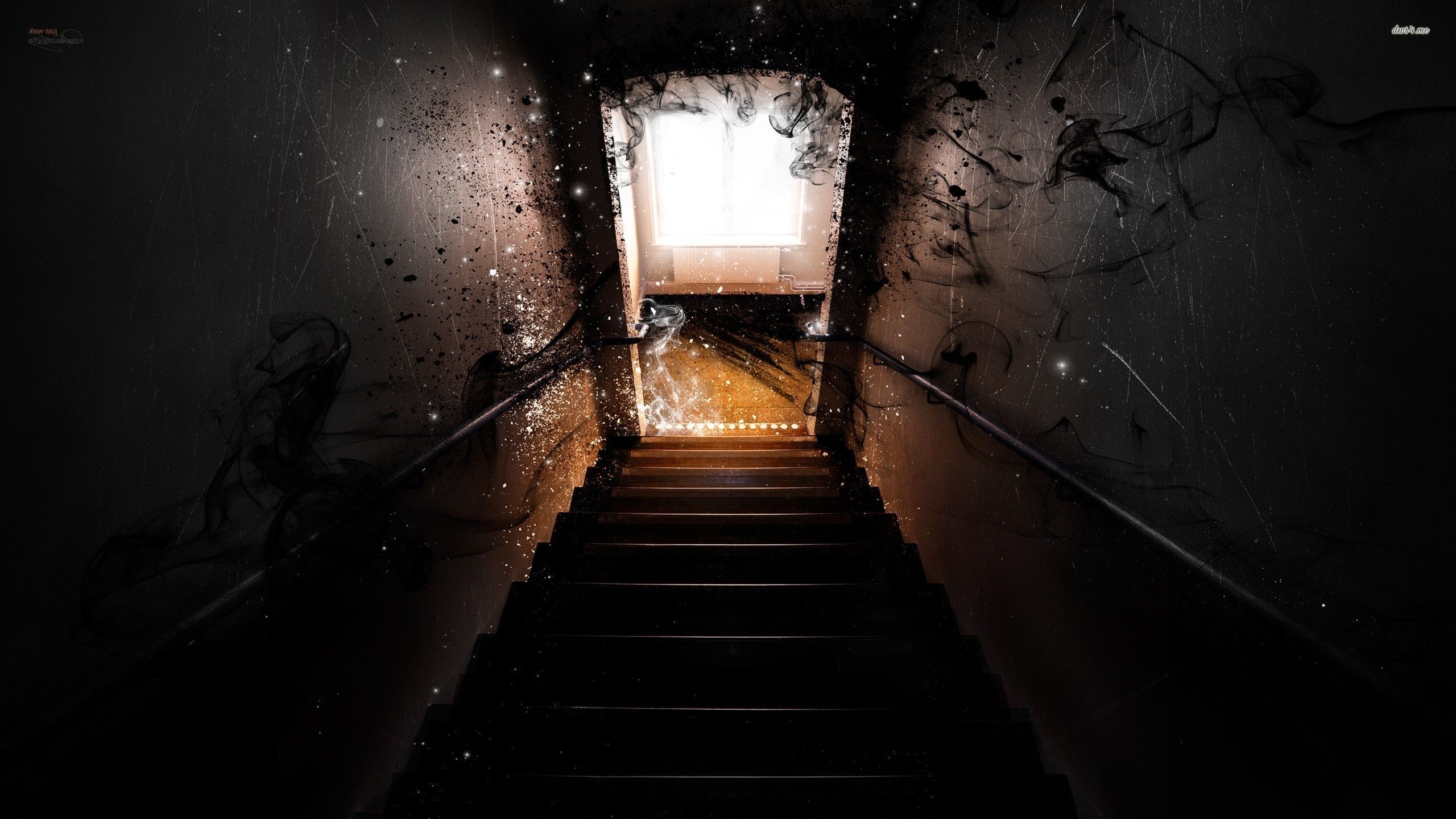 Surrealism Dark Hell Stairs
 Wallpapers