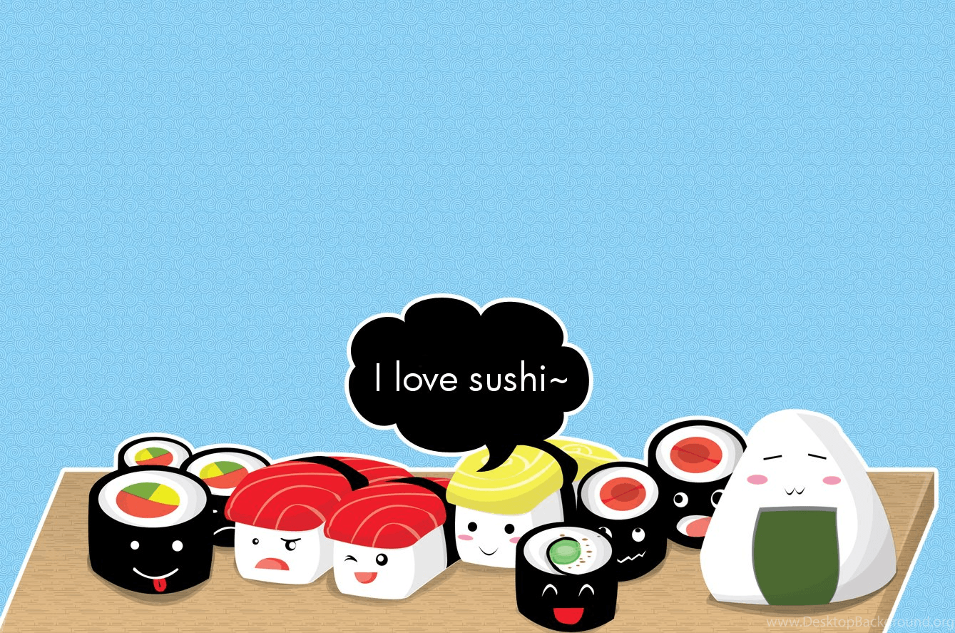 Sushi Cartoon Images Wallpapers