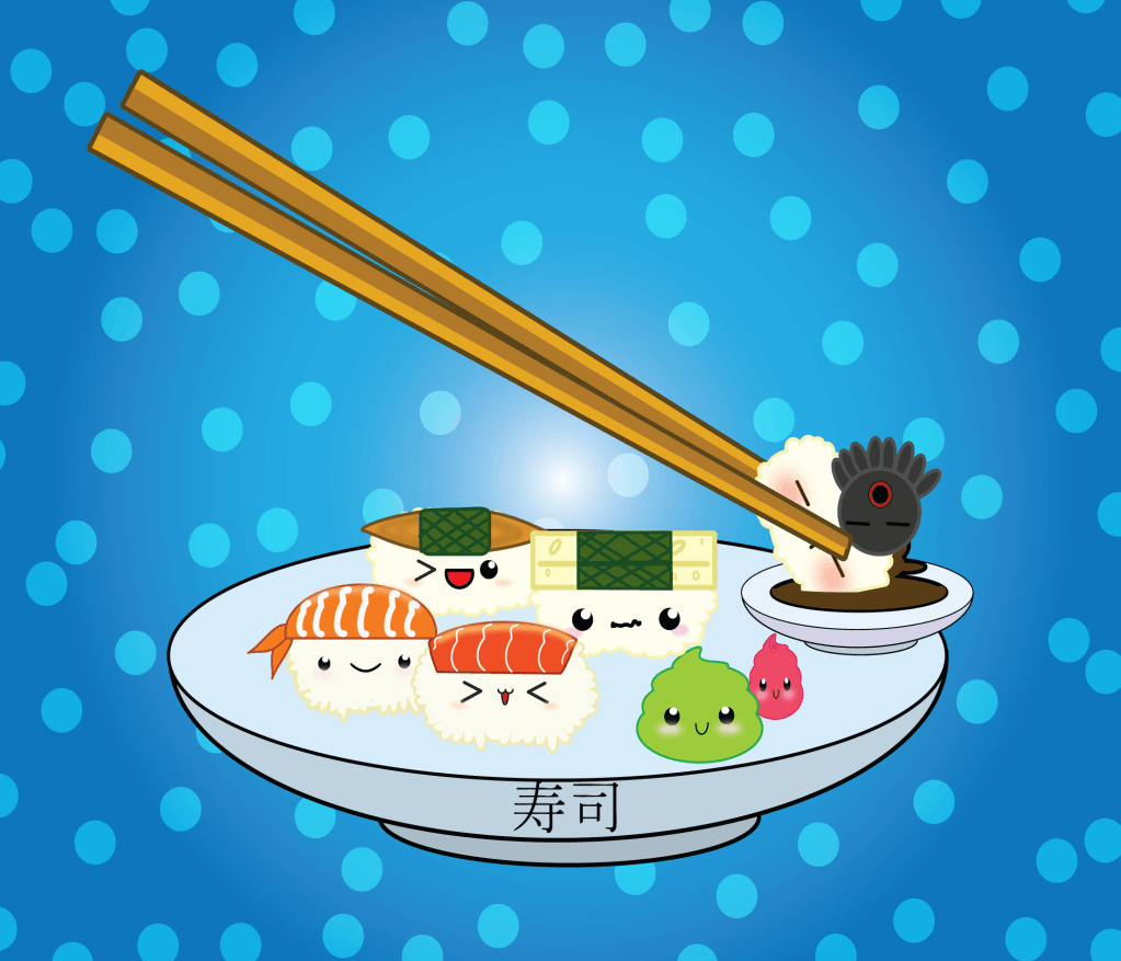 Sushi Cartoon Images Wallpapers
