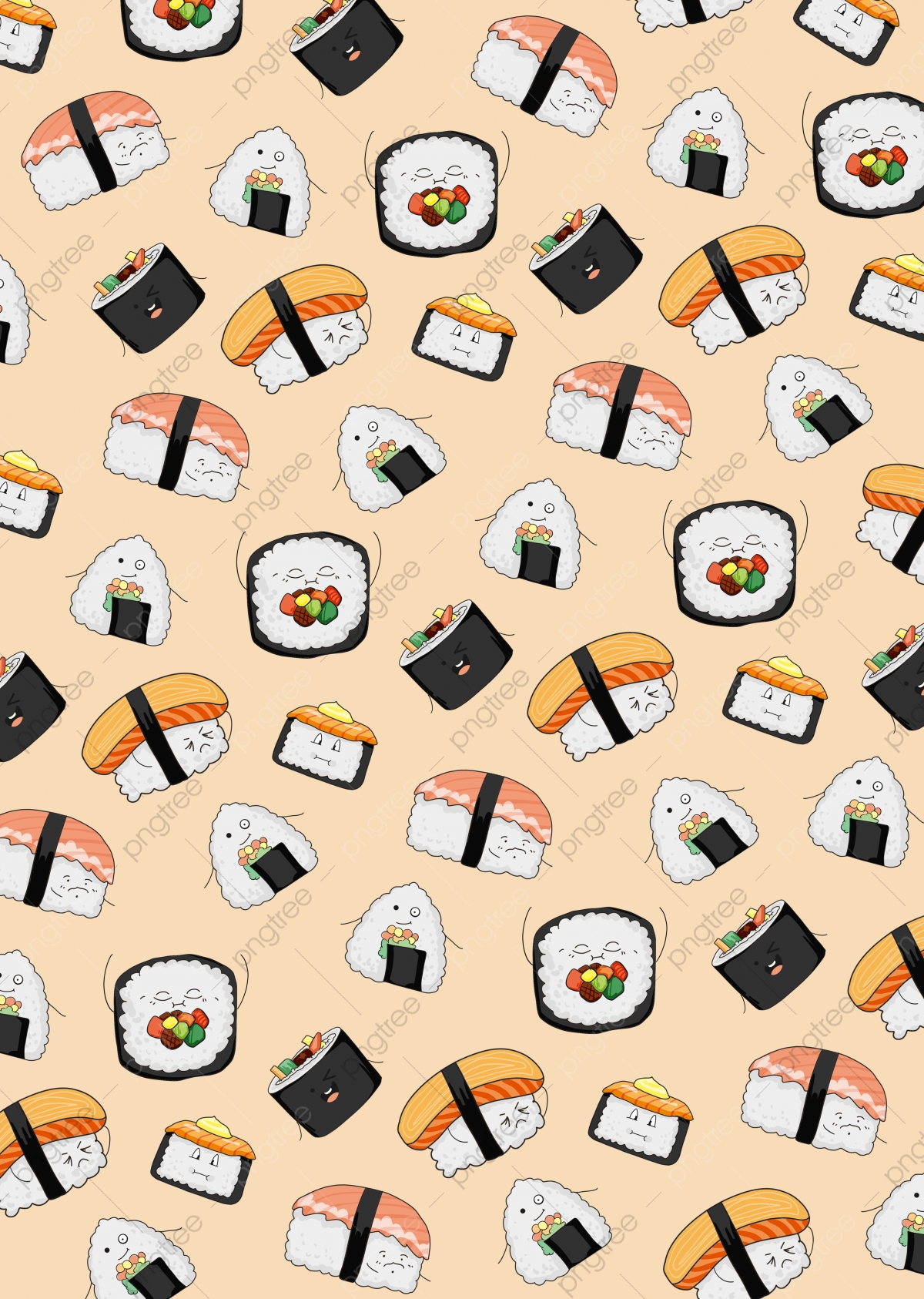 Sushi Cartoon Images Wallpapers