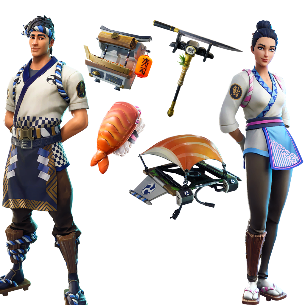 Sushi Master Fortnite Wallpapers