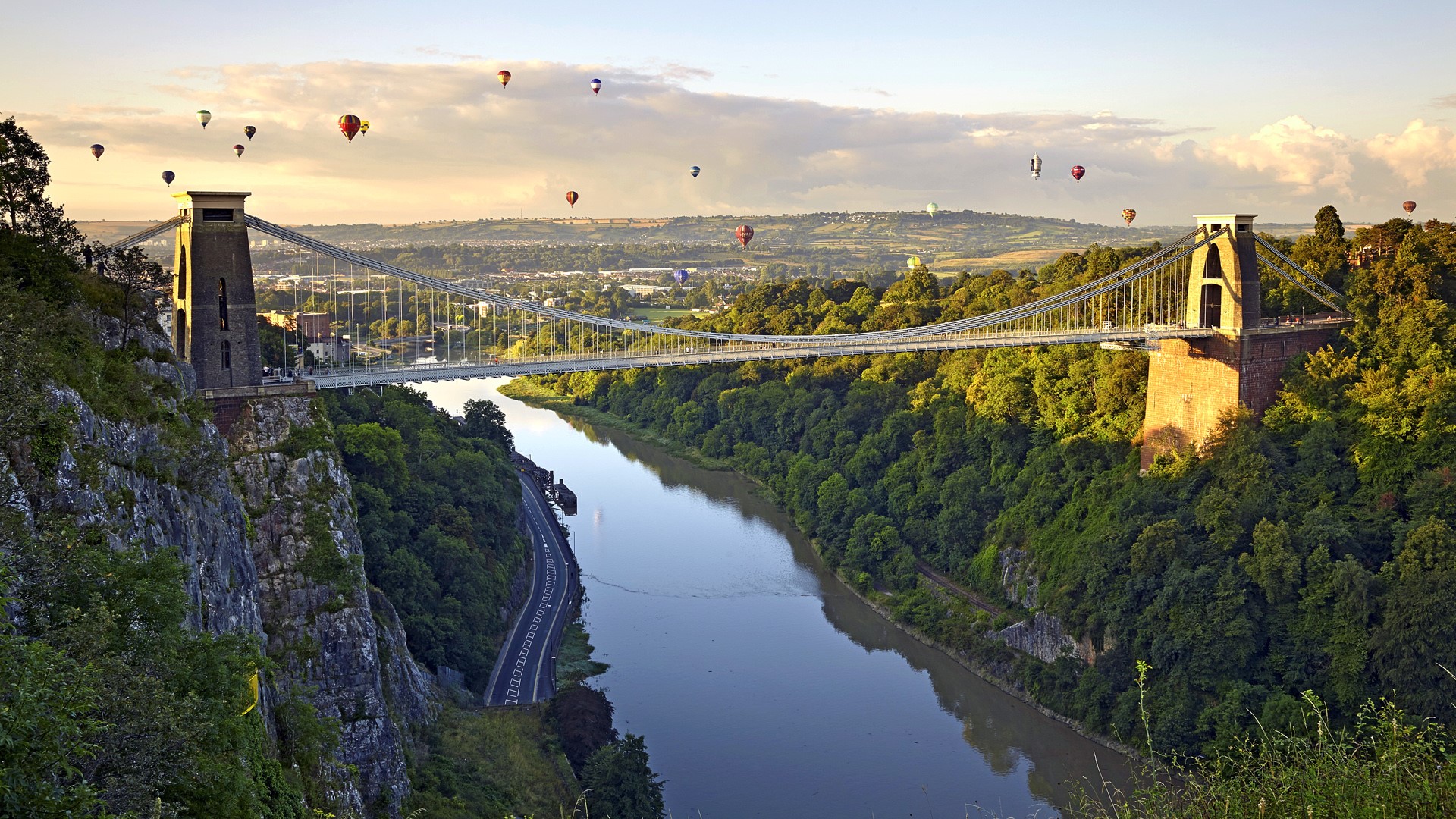 Suspension Bridge Uk England Wallpapers