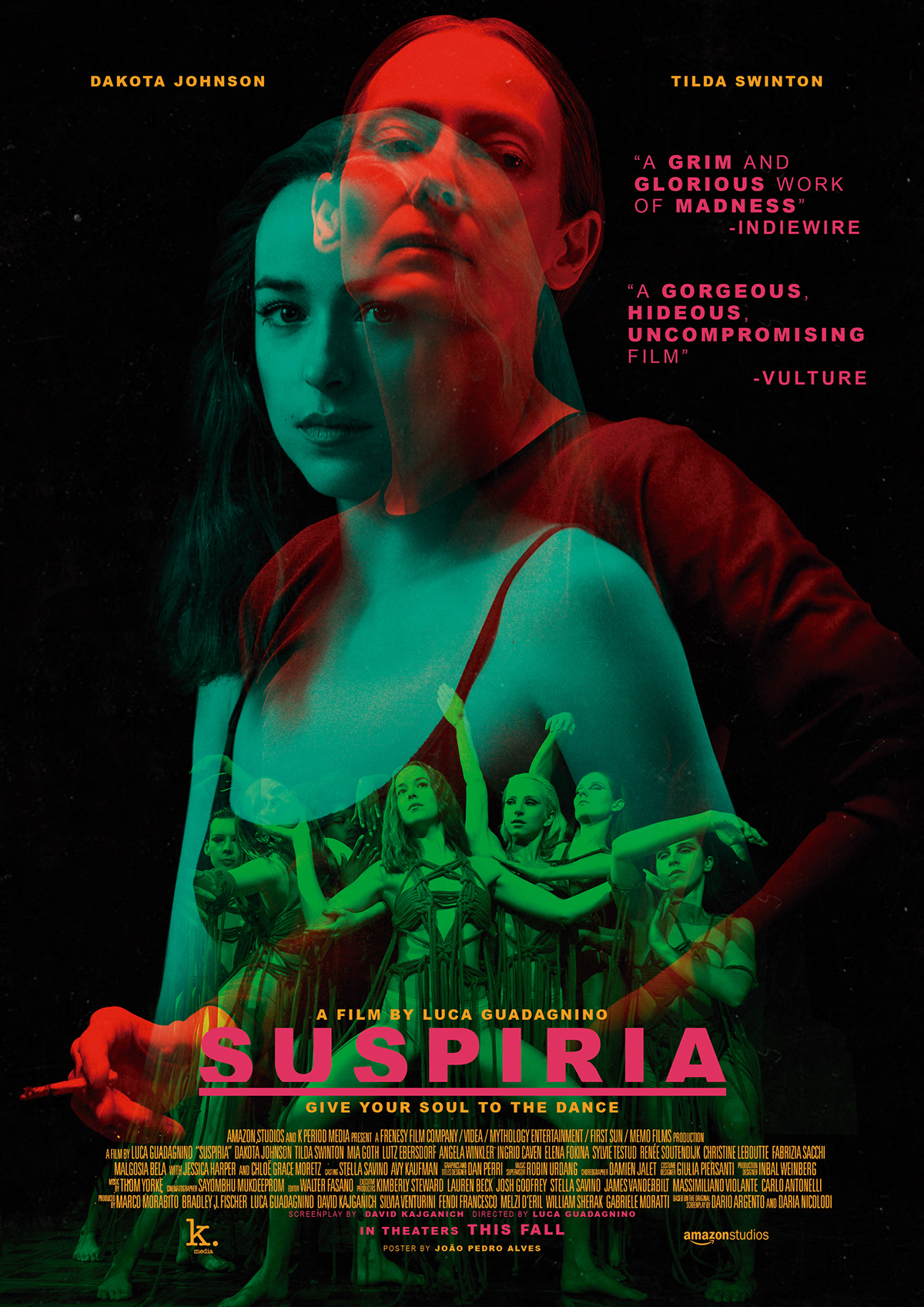 Suspiria 2018 Movie Dakota Johnson Poster Wallpapers