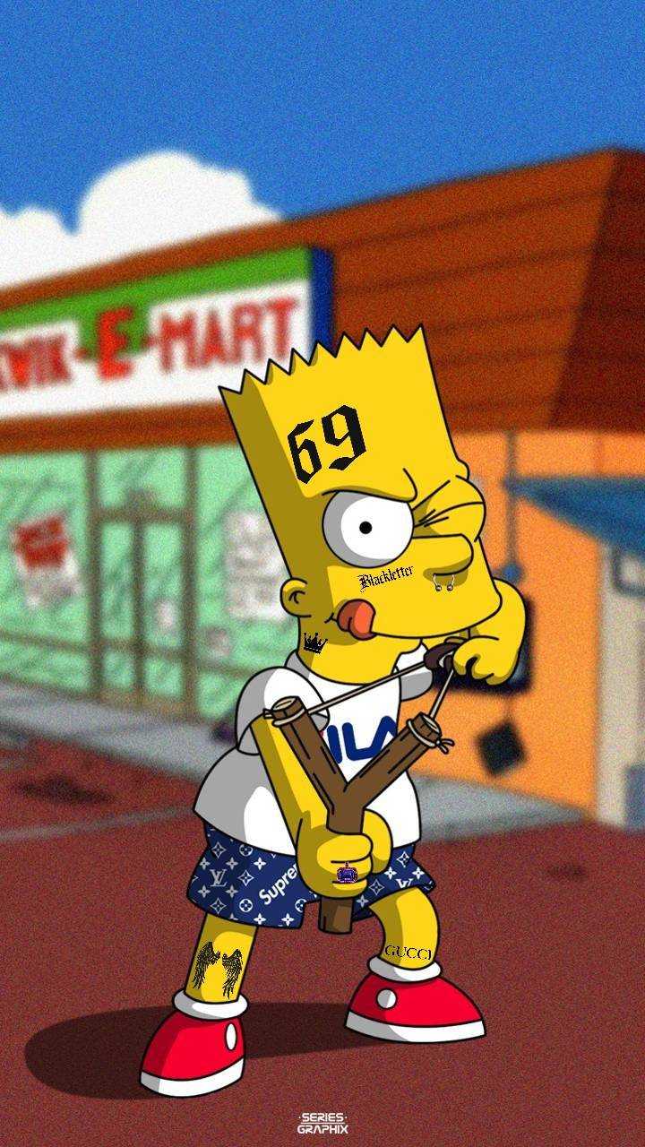 Swag Black Bart Simpson Wallpapers