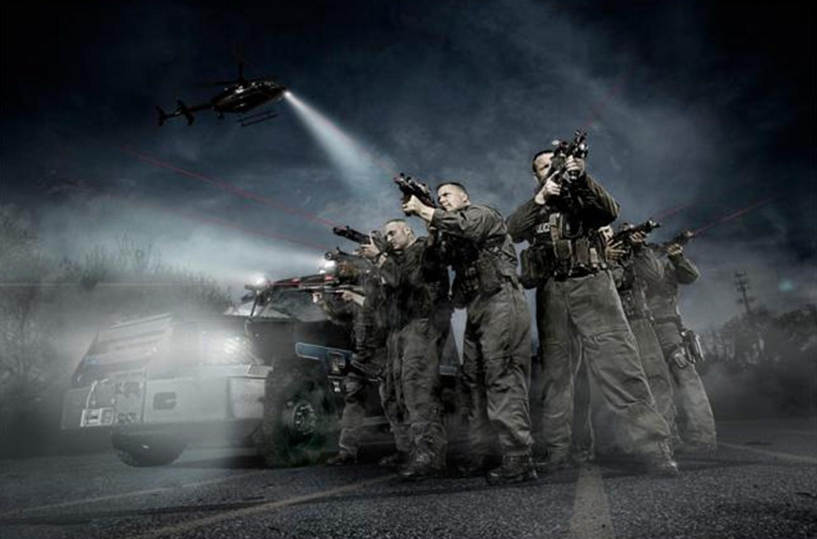 Swat Team In Action Wallpapers