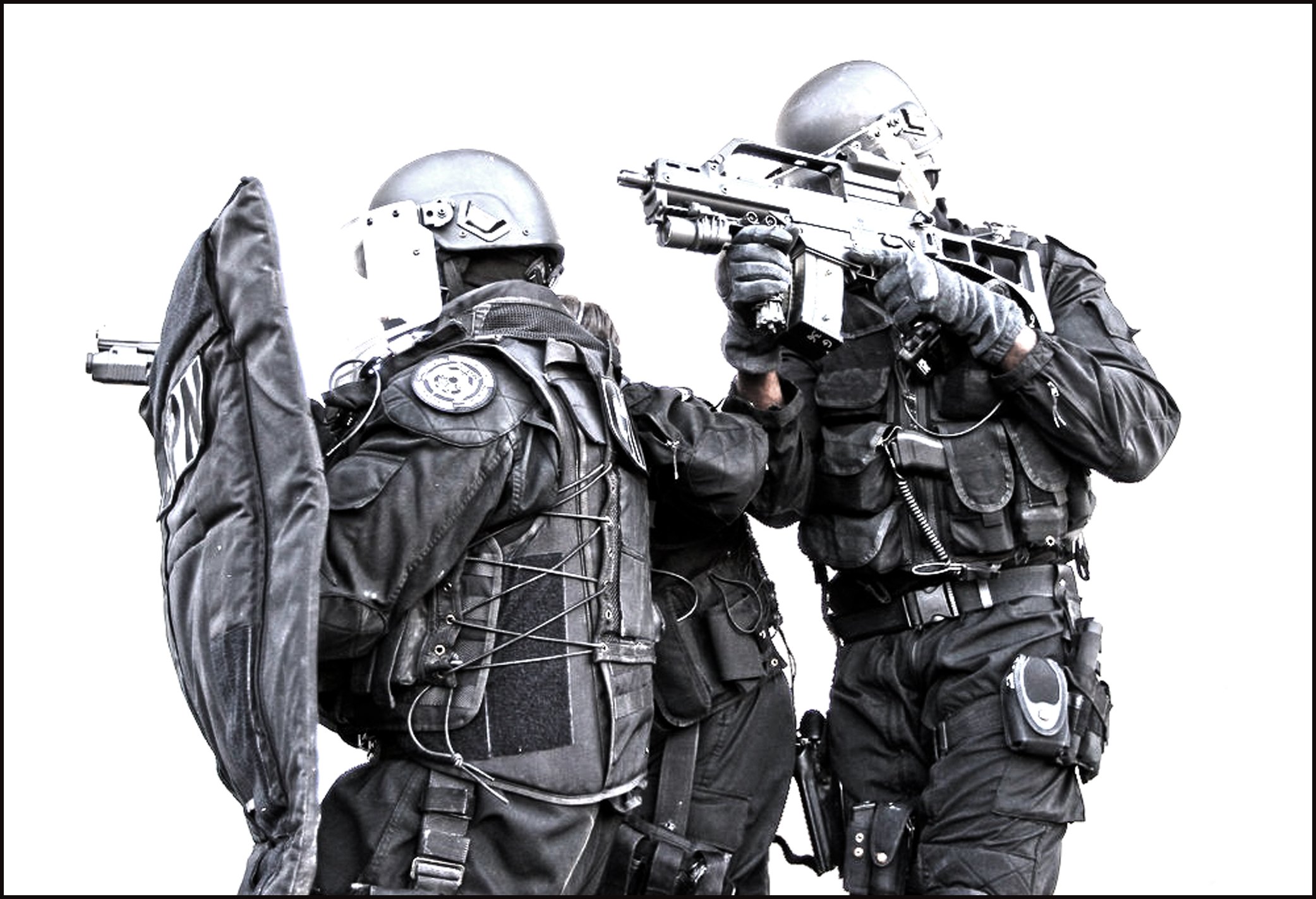 Swat Team In Action Wallpapers