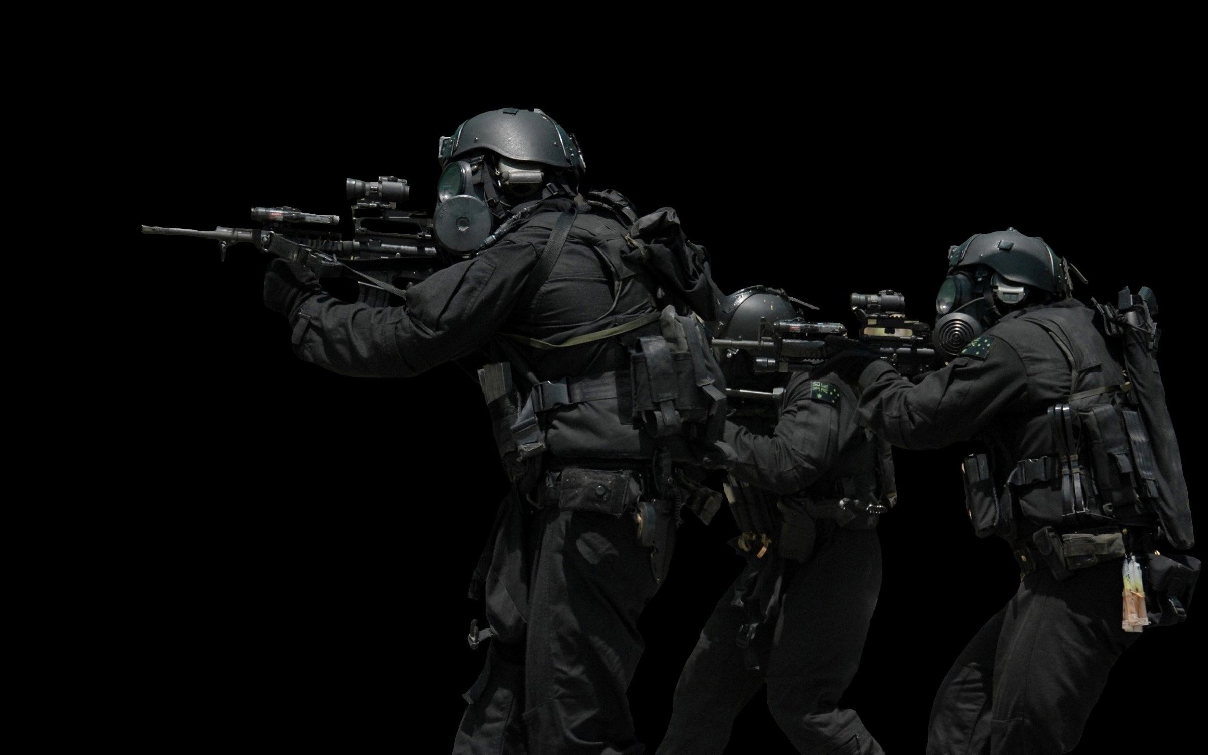 Swat Team In Action Wallpapers