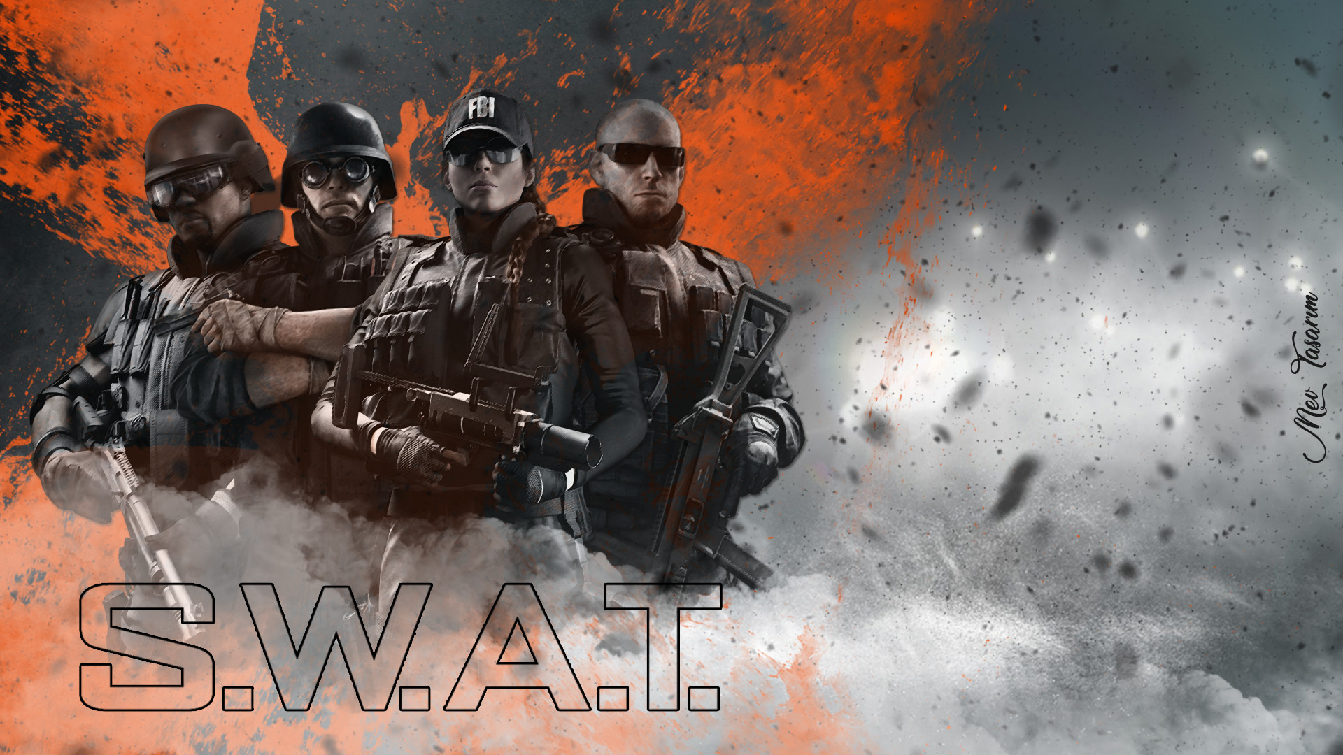 Swat Team In Action Wallpapers