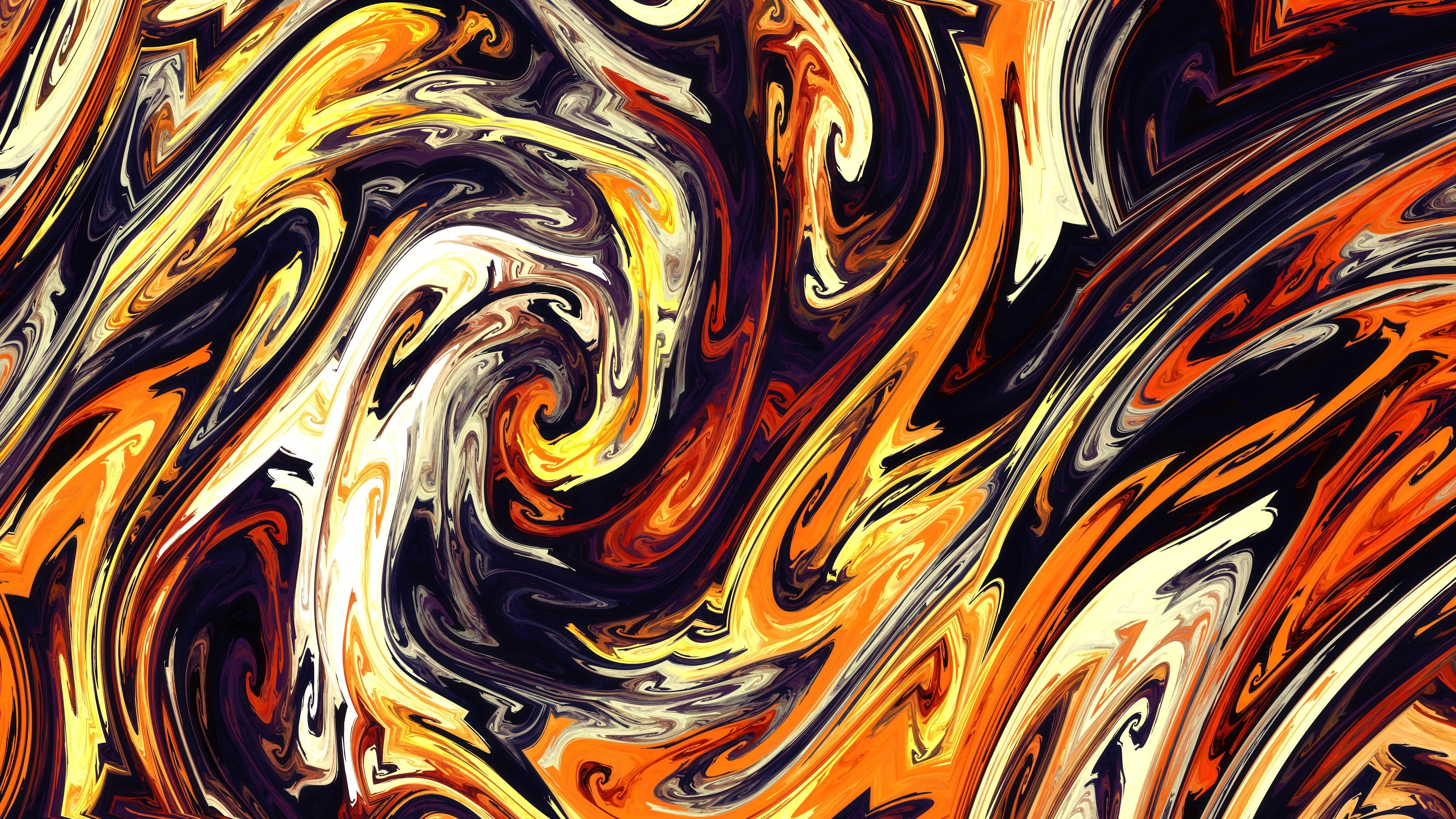 Swirl 4K Abstract Wallpapers