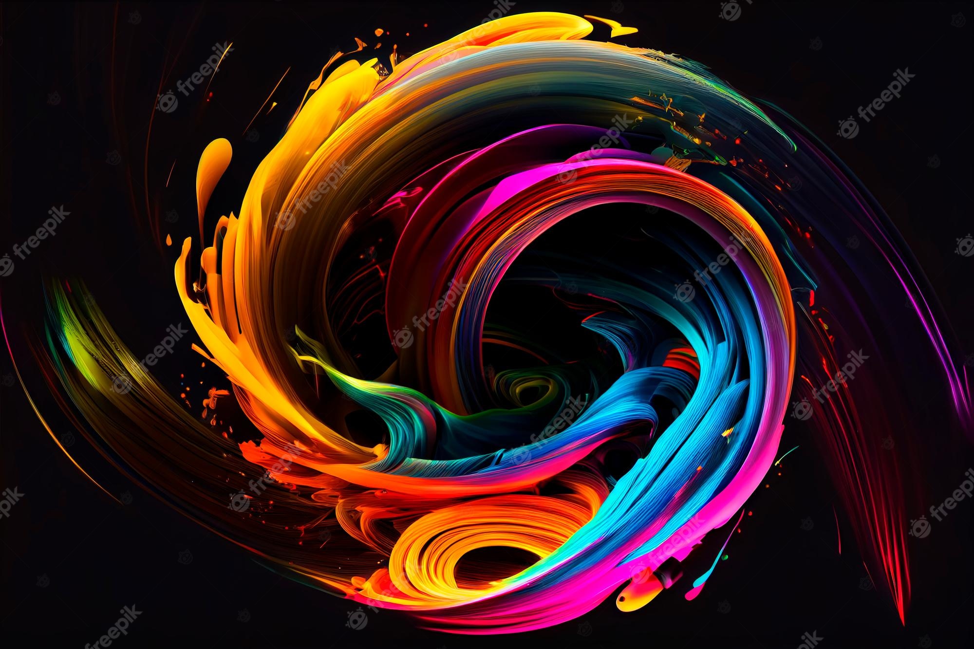 Swirl Design 5K Wallpapers