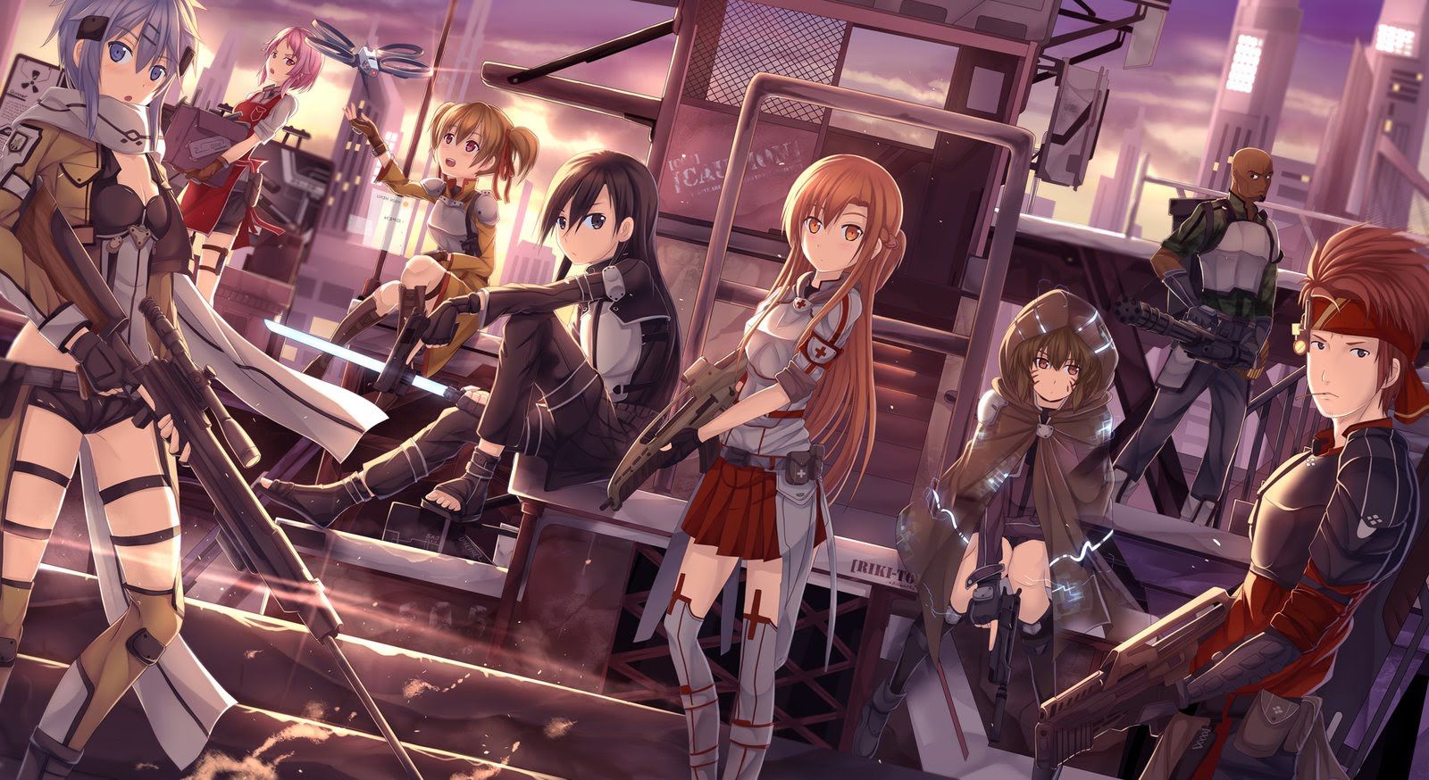 Sword Art Online Alternative: Gun Gale Online Wallpapers