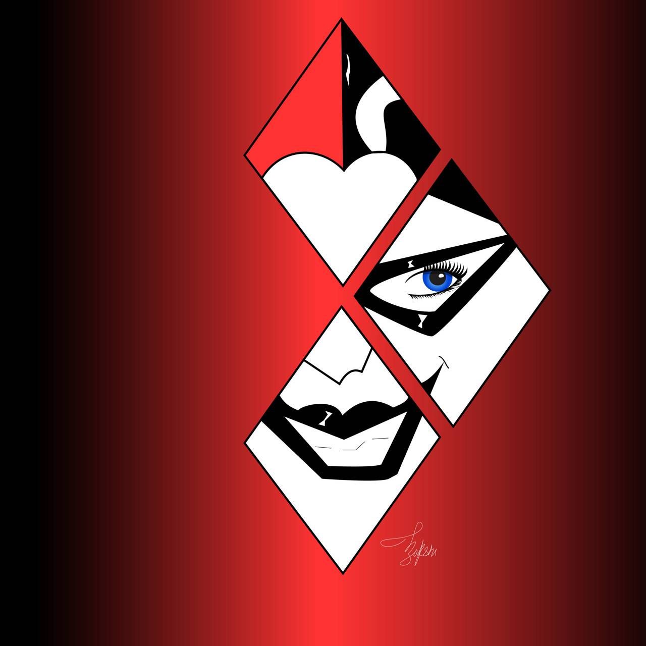 Symbol Harley Quinn Logo Wallpapers