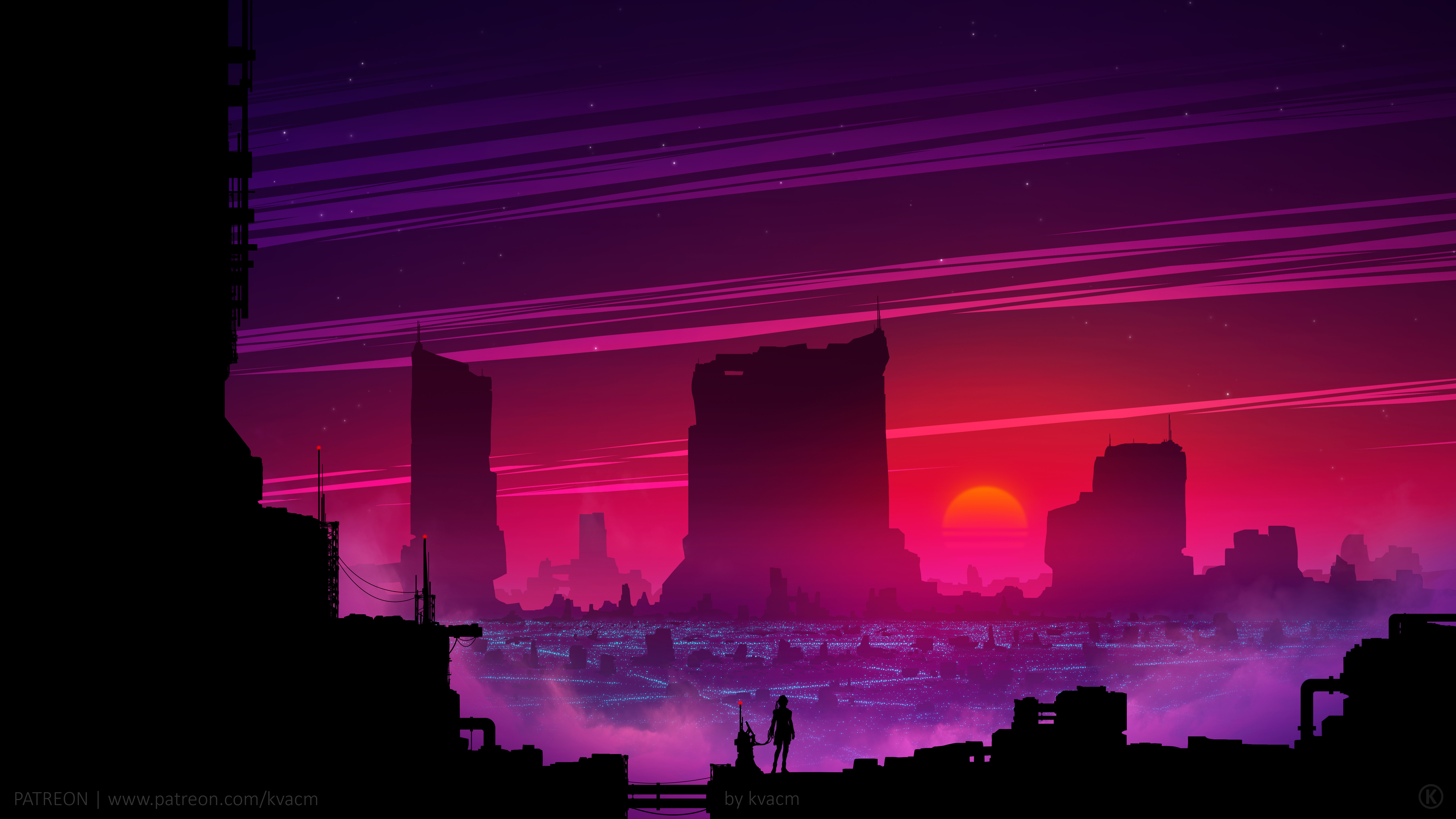 Synthwave 4K Wallpapers