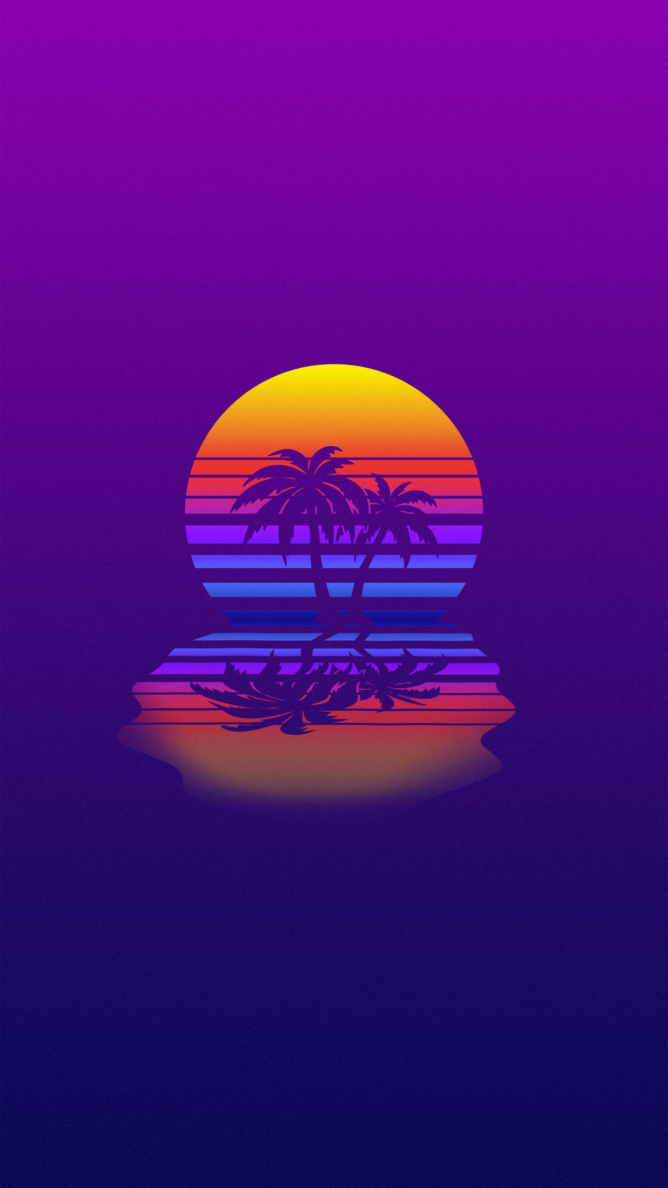 Synthwave Eclipse Wallpapers