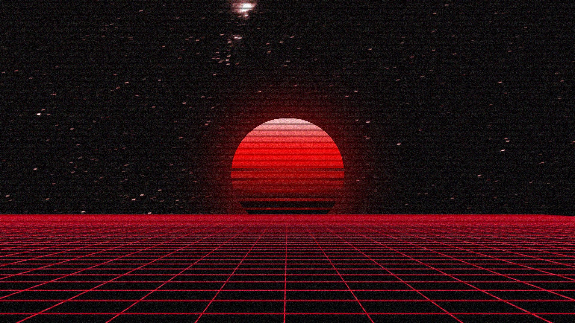 Synthwave Planet Retro Wave Wallpapers