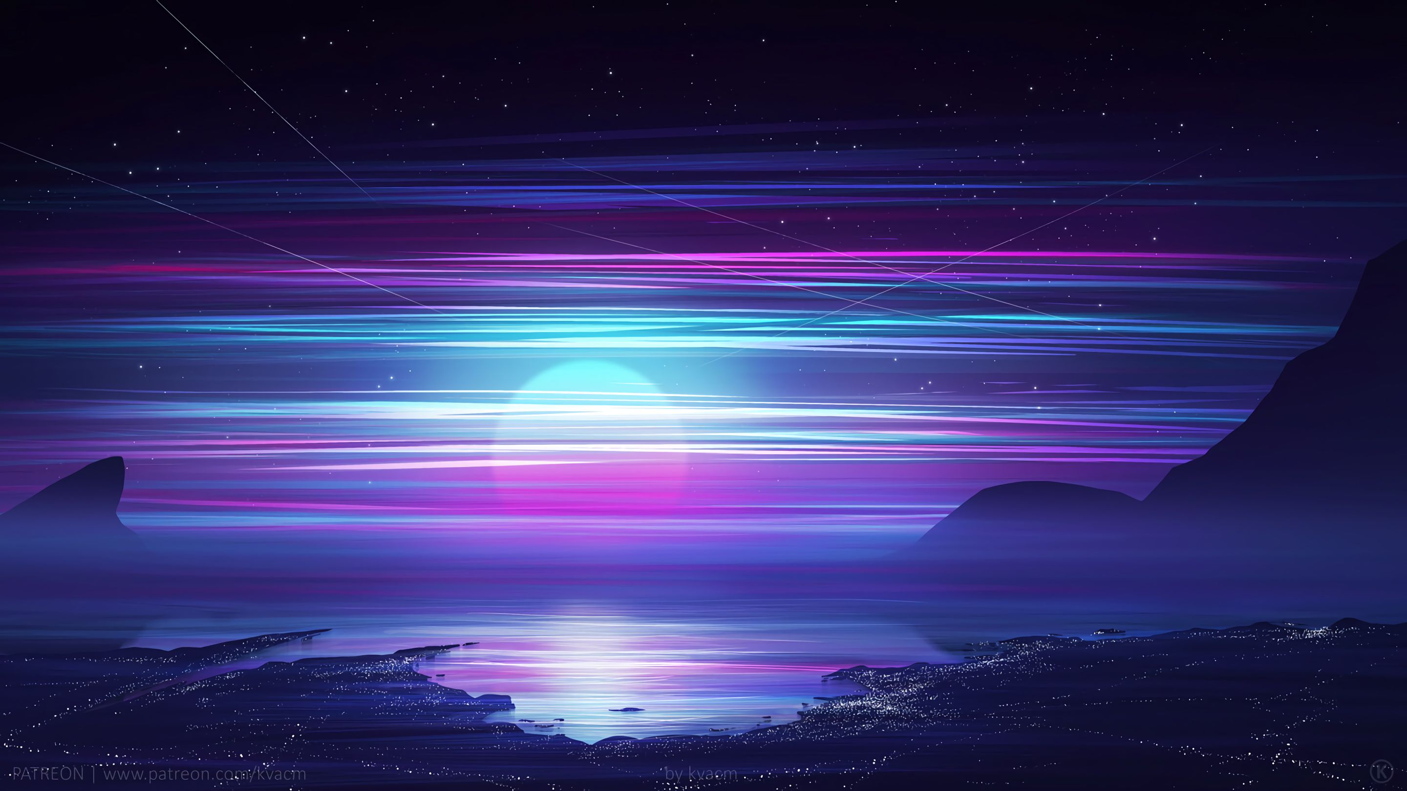 Synthwave Planet Retro Wave Wallpapers