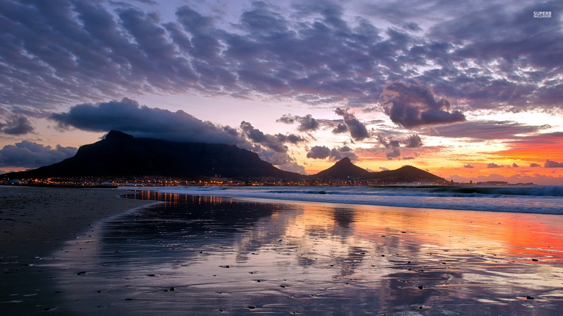 Table Mountain In South Africa Wallpapers