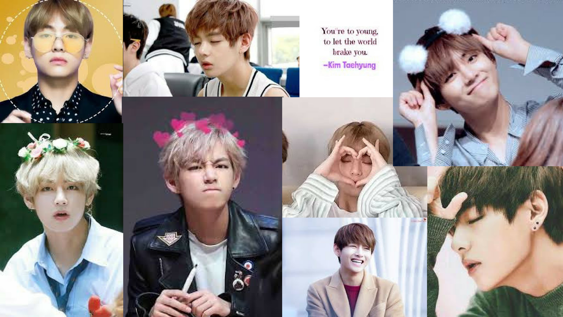 Taehyung Computer Wallpapers