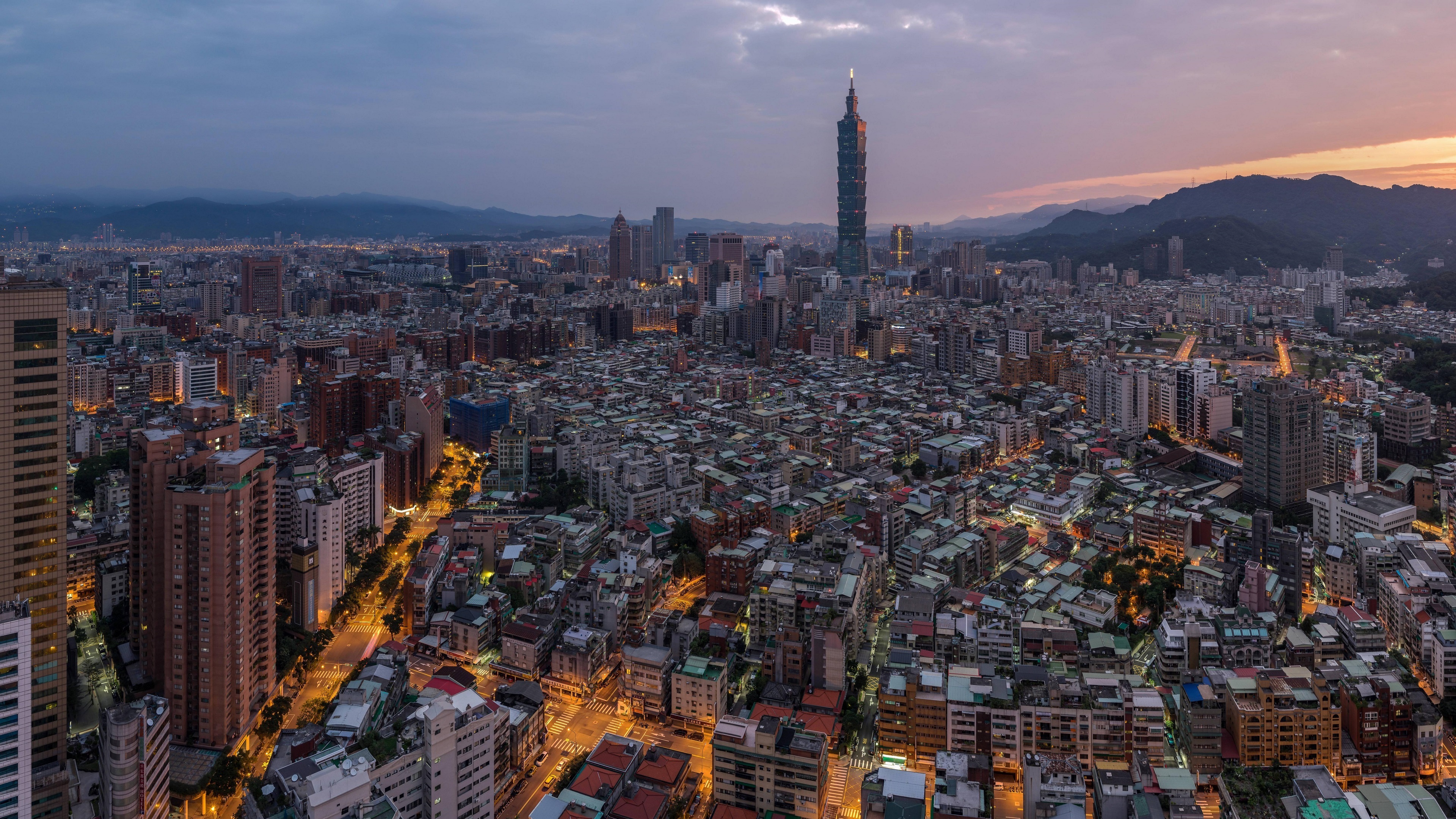 Taipei Taiwan Cityscape Wallpapers