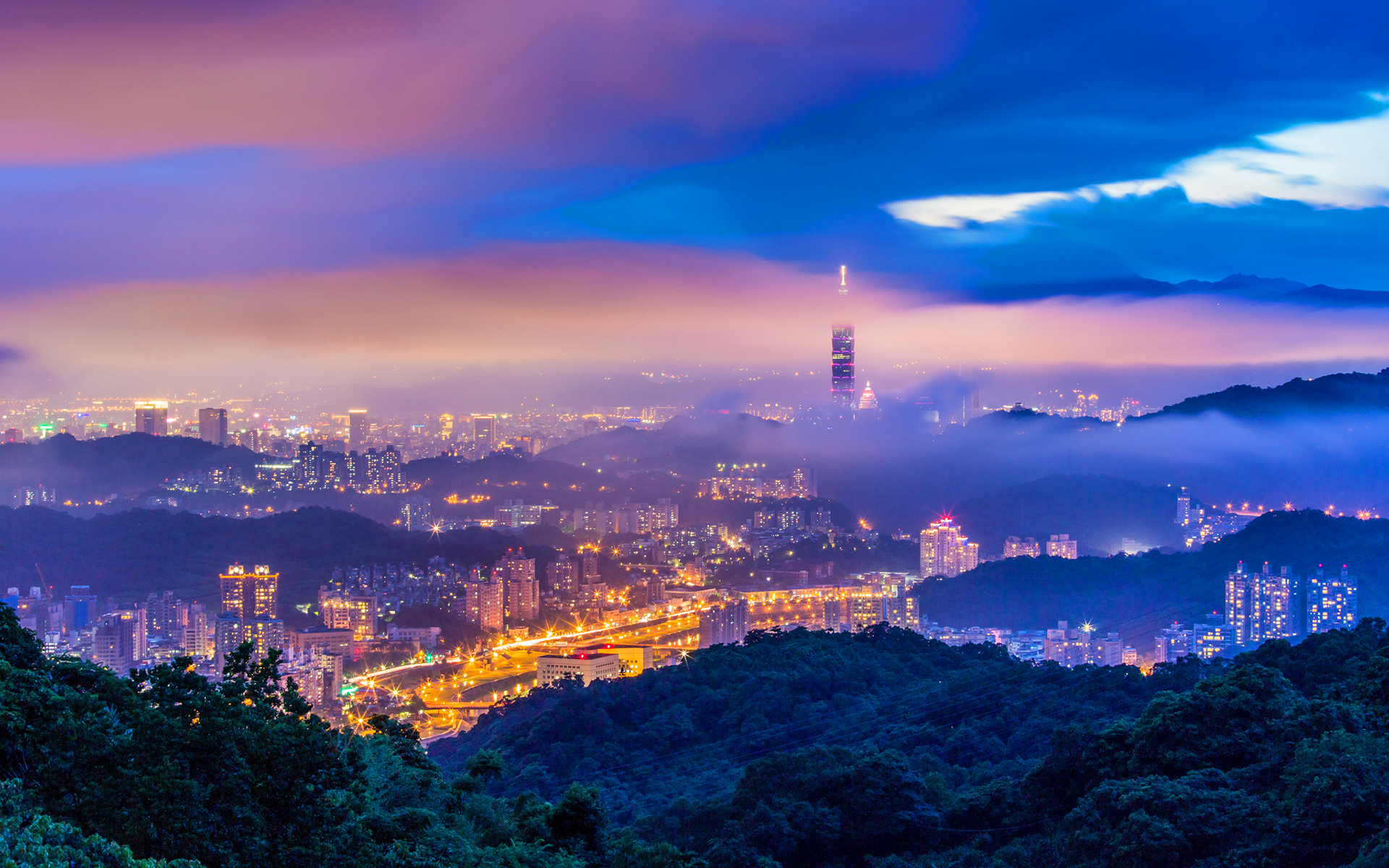 Taipei Taiwan Cityscape Wallpapers