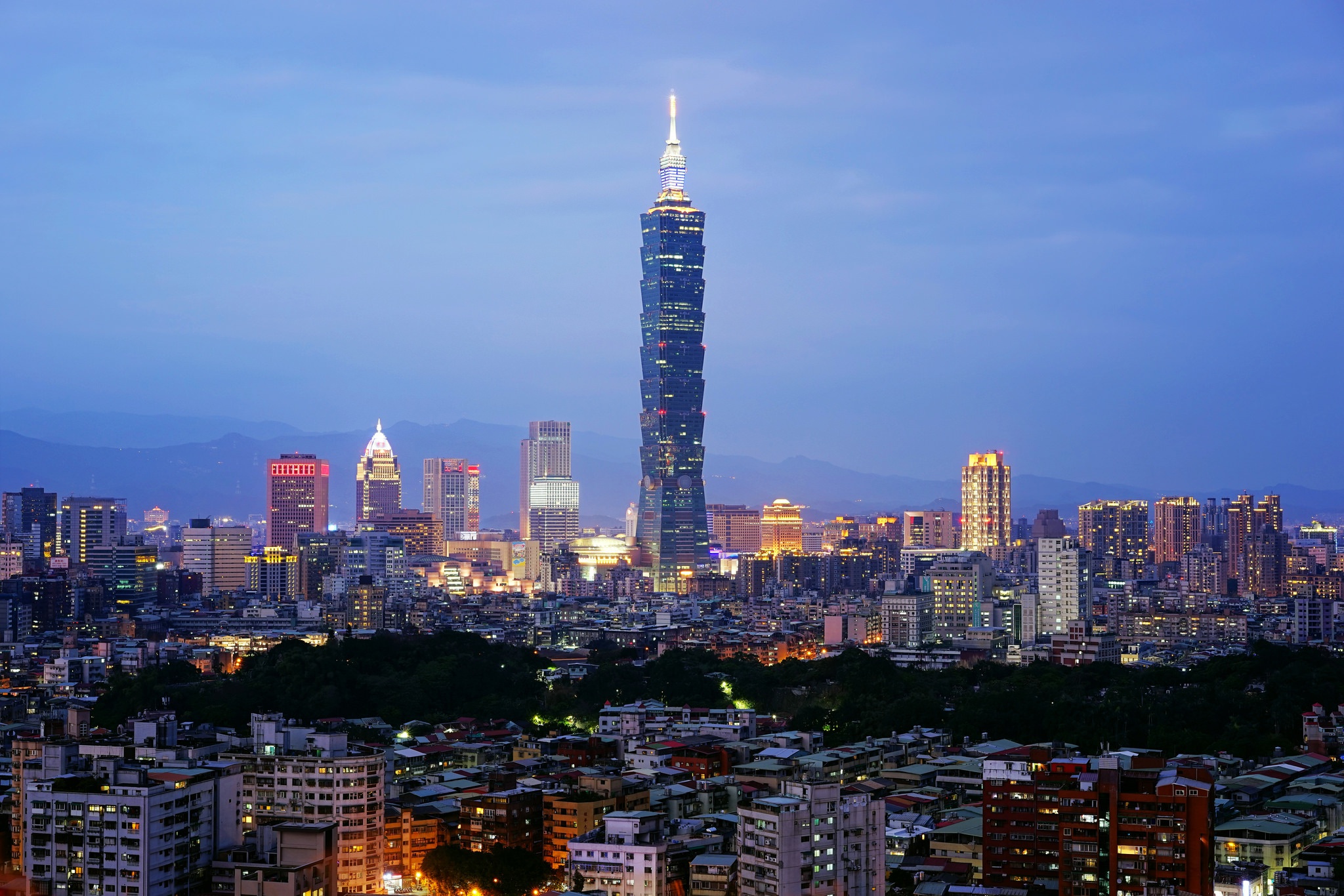 Taipei Taiwan Cityscape Wallpapers