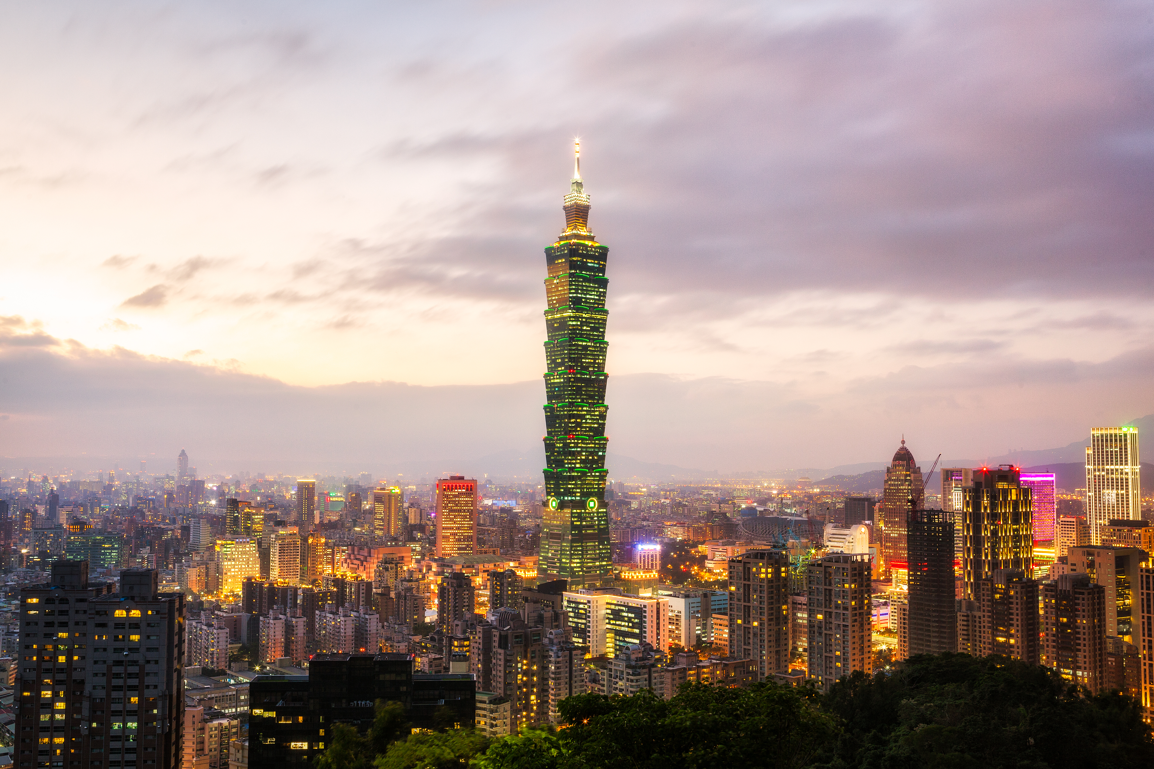 Taipei Taiwan Cityscape Wallpapers