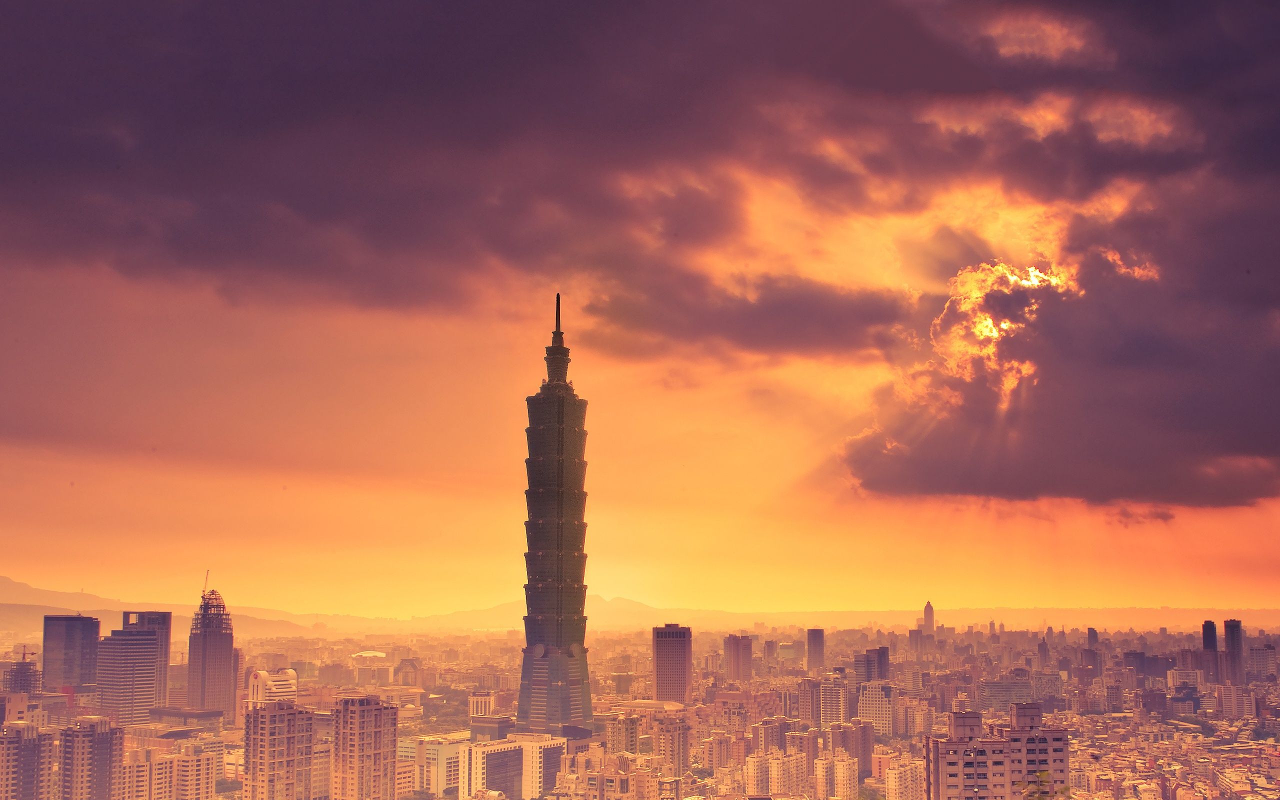 Taipei Taiwan Cityscape Wallpapers