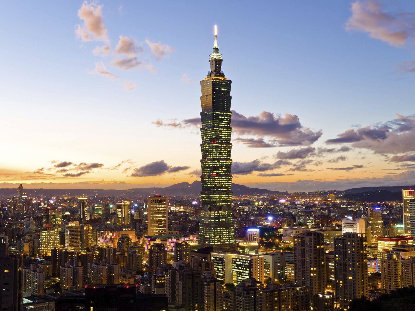 Taipei Taiwan Cityscape Wallpapers