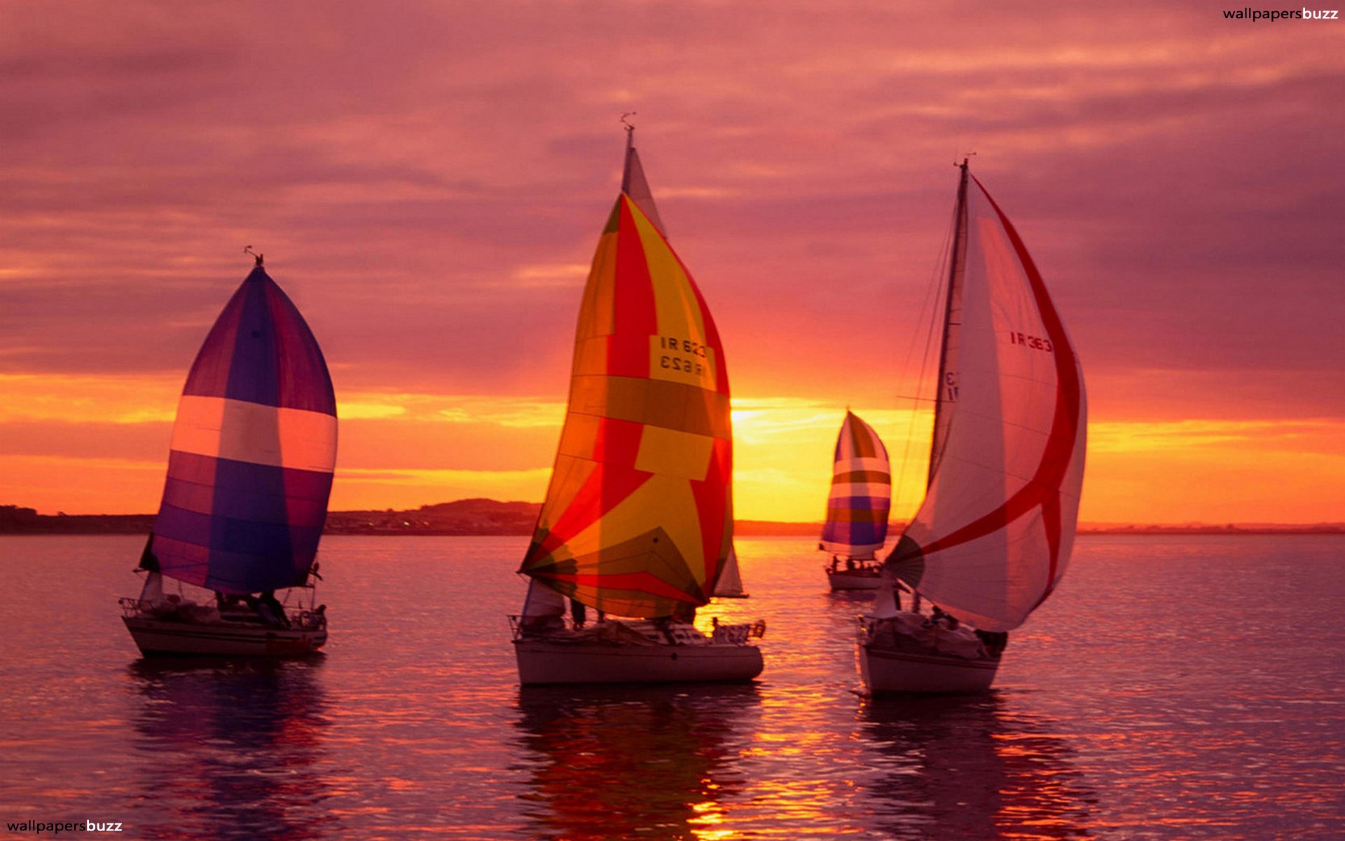 Tall Ship Sunset Wallpapers