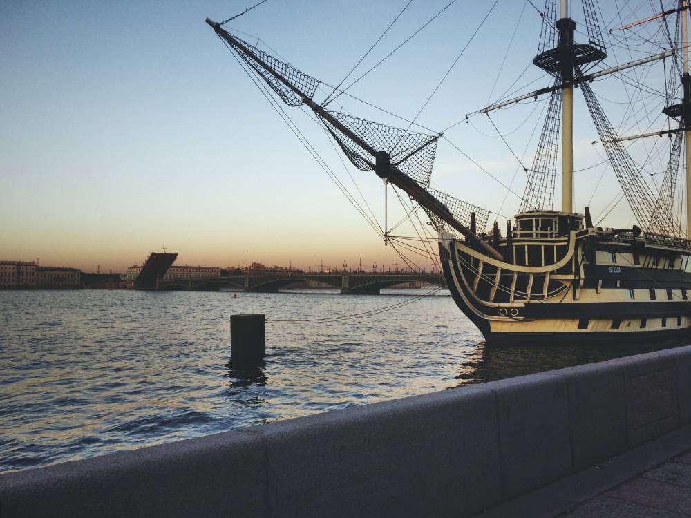 Tall Ship Sunset Wallpapers