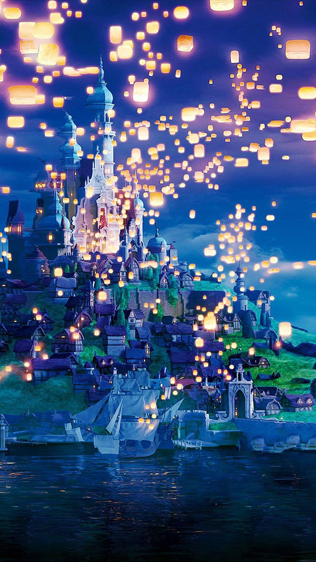 Tangled Lanterns Wallpapers