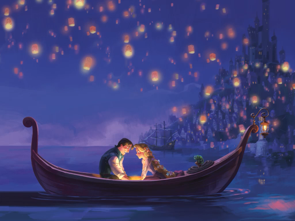 Tangled Lanterns Wallpapers