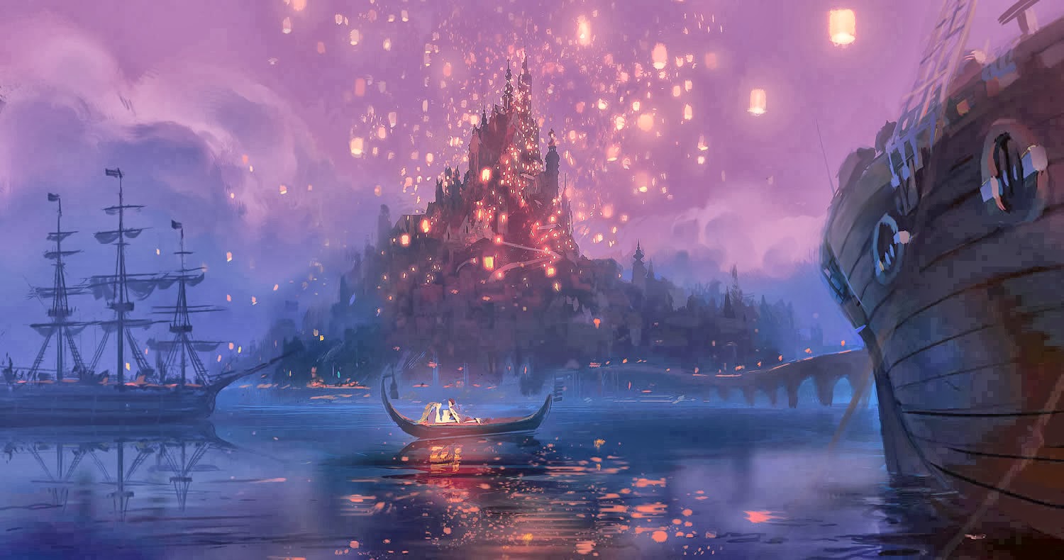 Tangled Lanterns Wallpapers