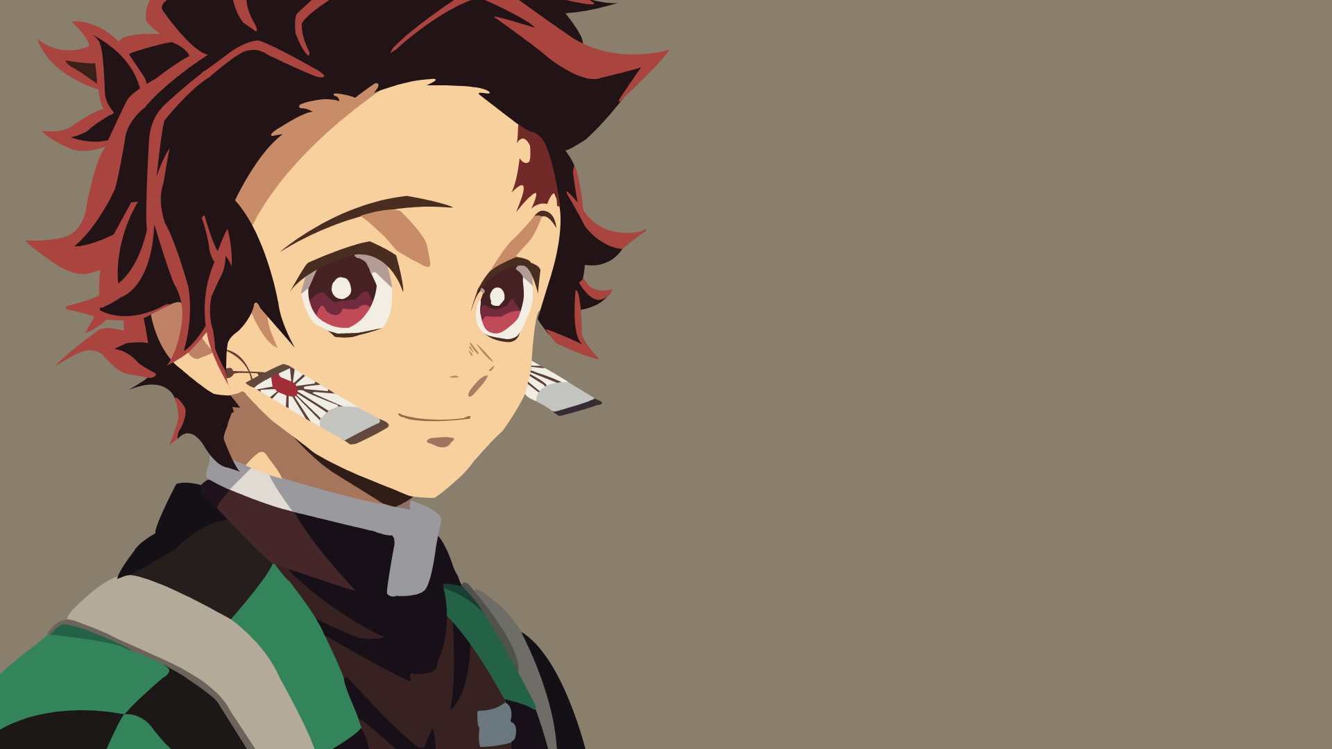 Tanjiro Kamado Minimal Demon Slayer Art Wallpapers