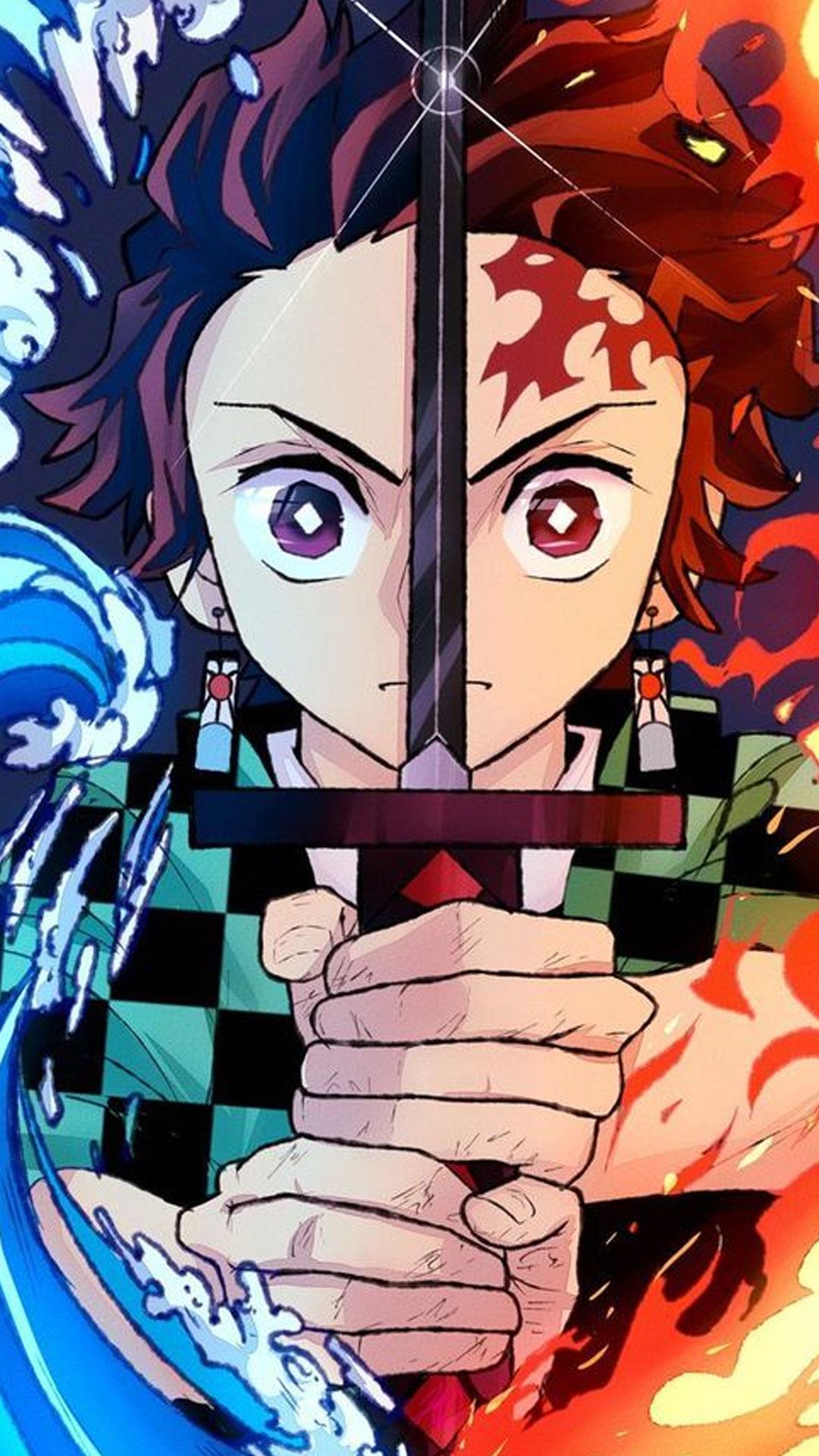 Tanjirou Kamado Demon Slayer Fire Art Wallpapers