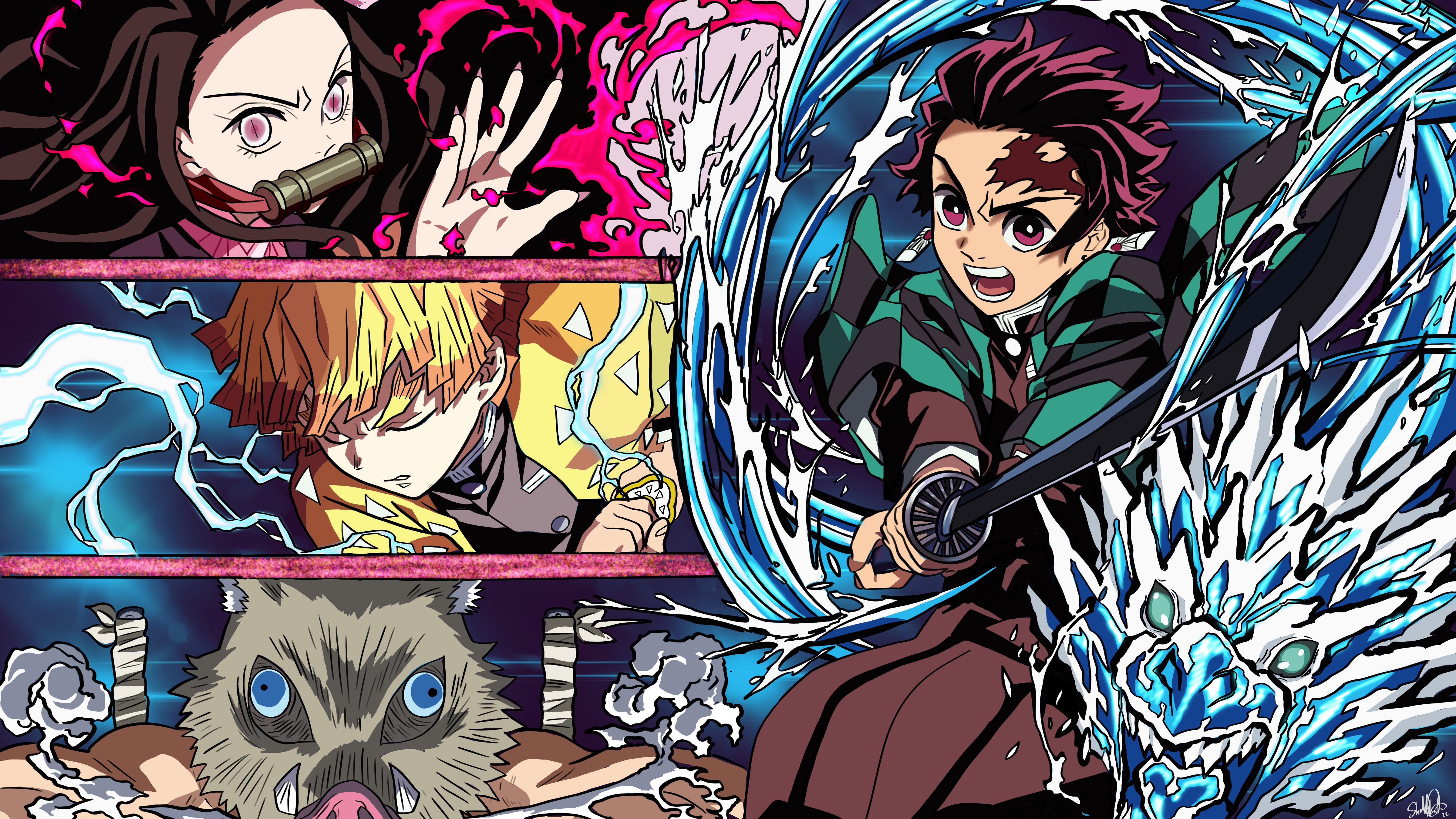 Tanjirou Kamado Manga Art Wallpapers