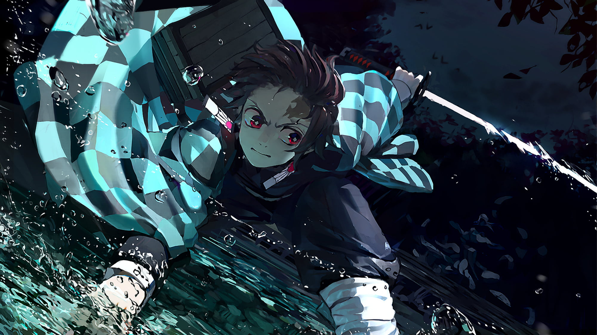 Tanjirou Kamado Mask Art Wallpapers