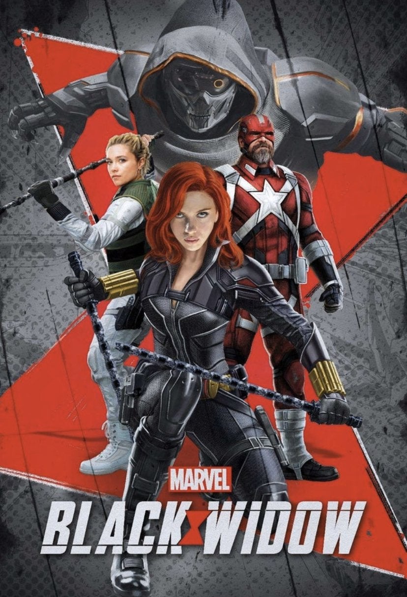 Taskmaster Poster Black Widow Wallpapers