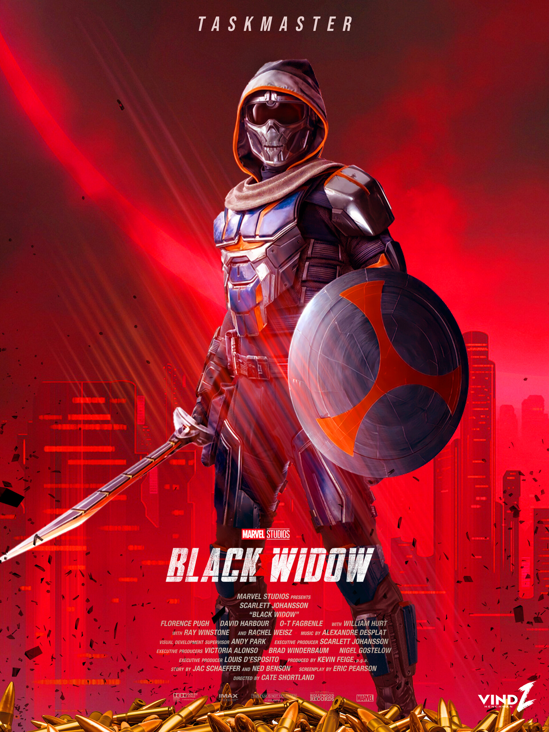 Taskmaster Poster Black Widow Wallpapers