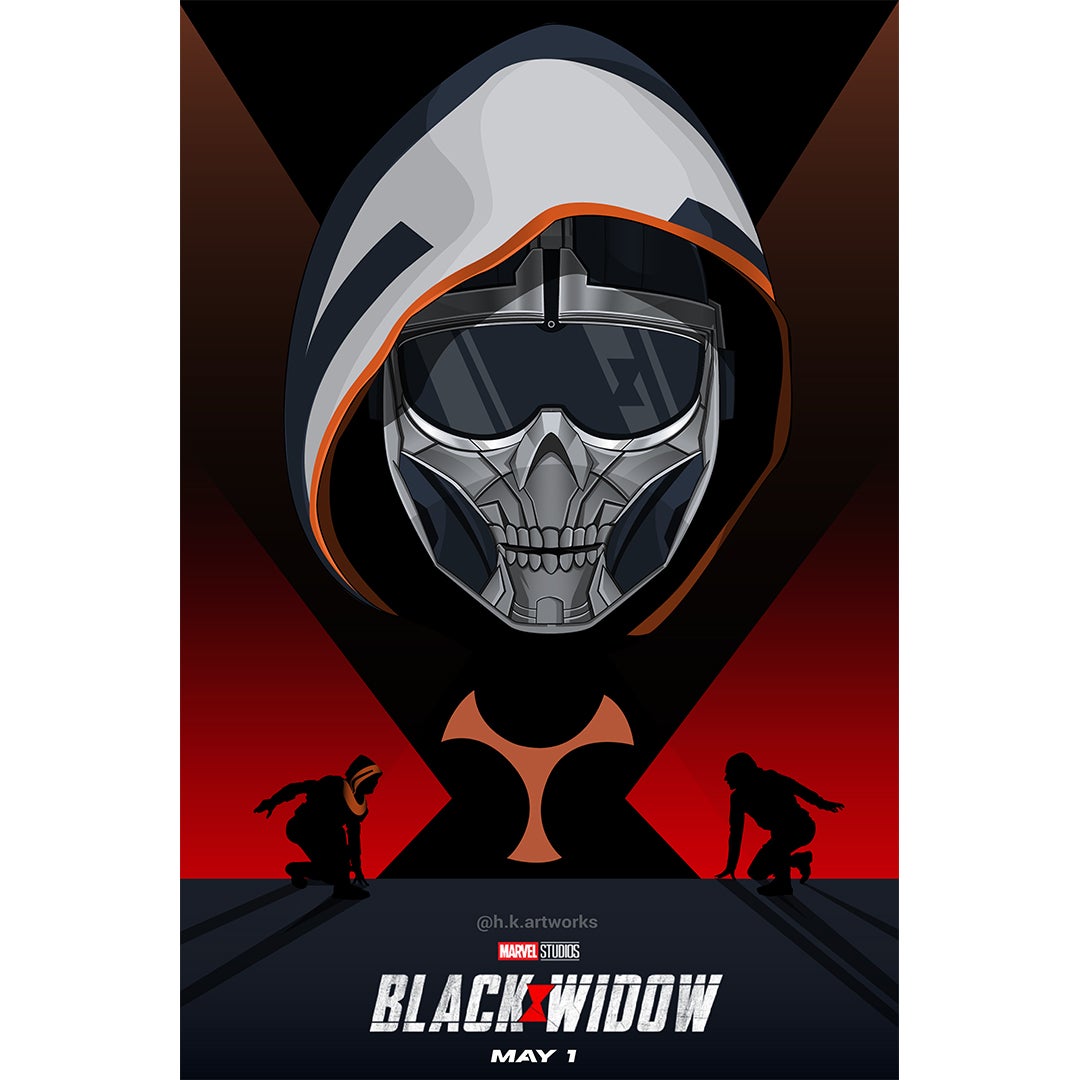 Taskmaster Poster Black Widow Wallpapers