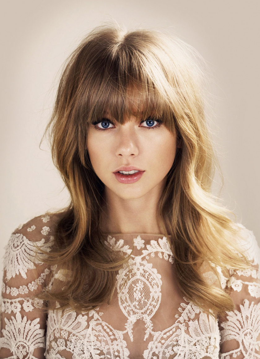 Taylor Swift Beautiful In Blue Top Wallpapers