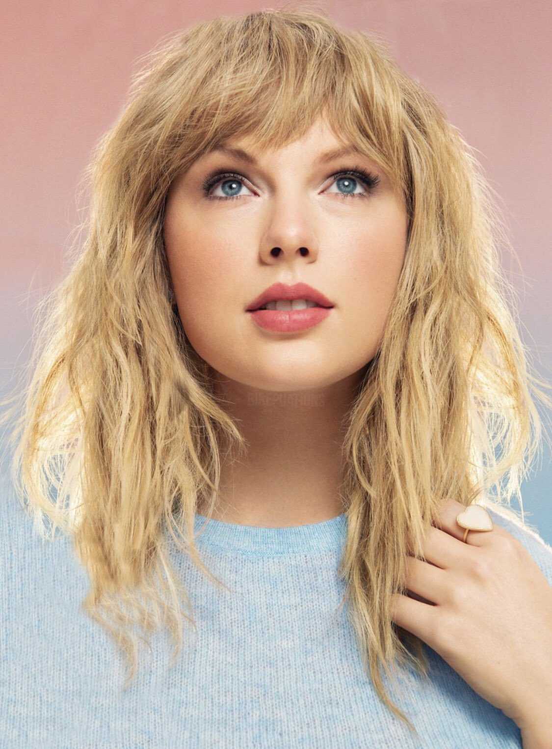 Taylor Swift Beautiful In Blue Top Wallpapers