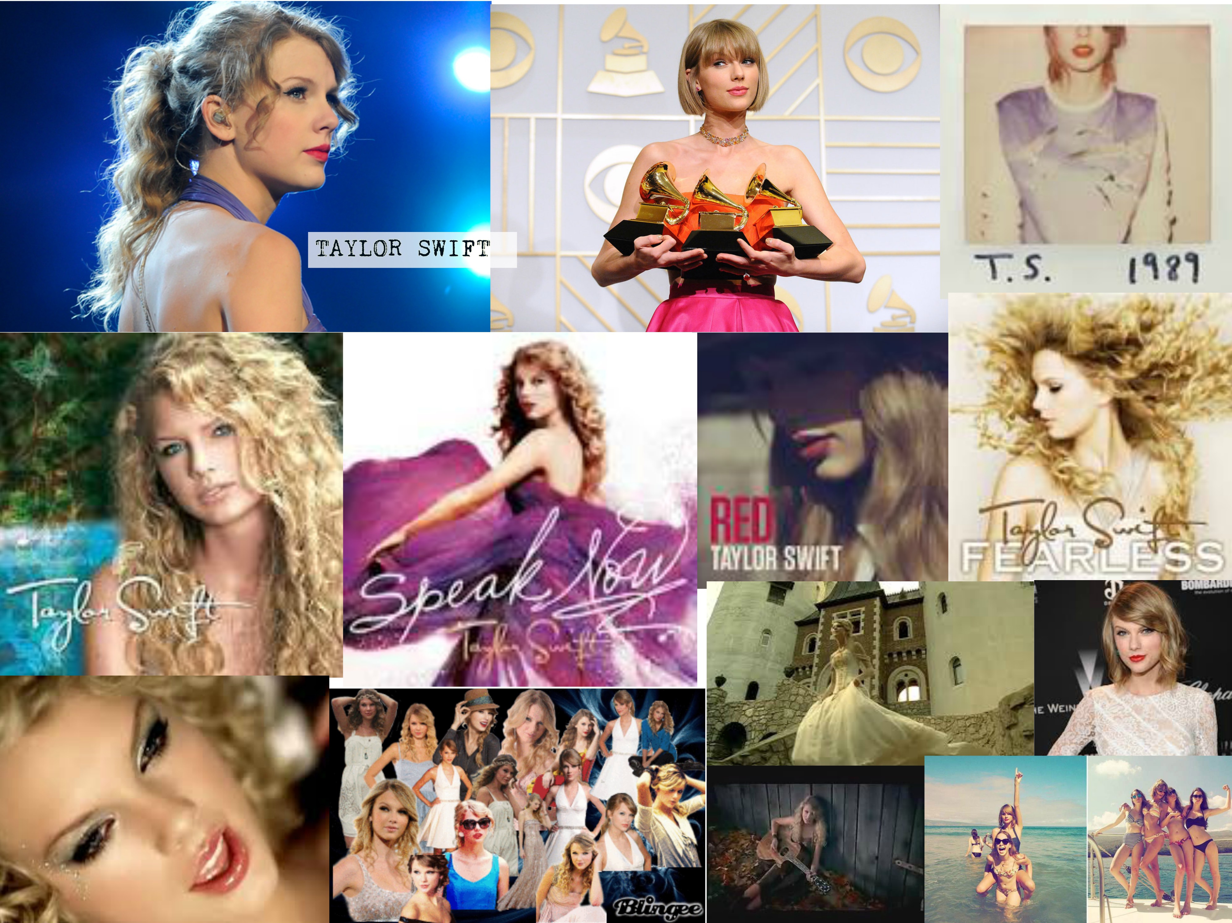 Taylor Swift Collage Wallpapers