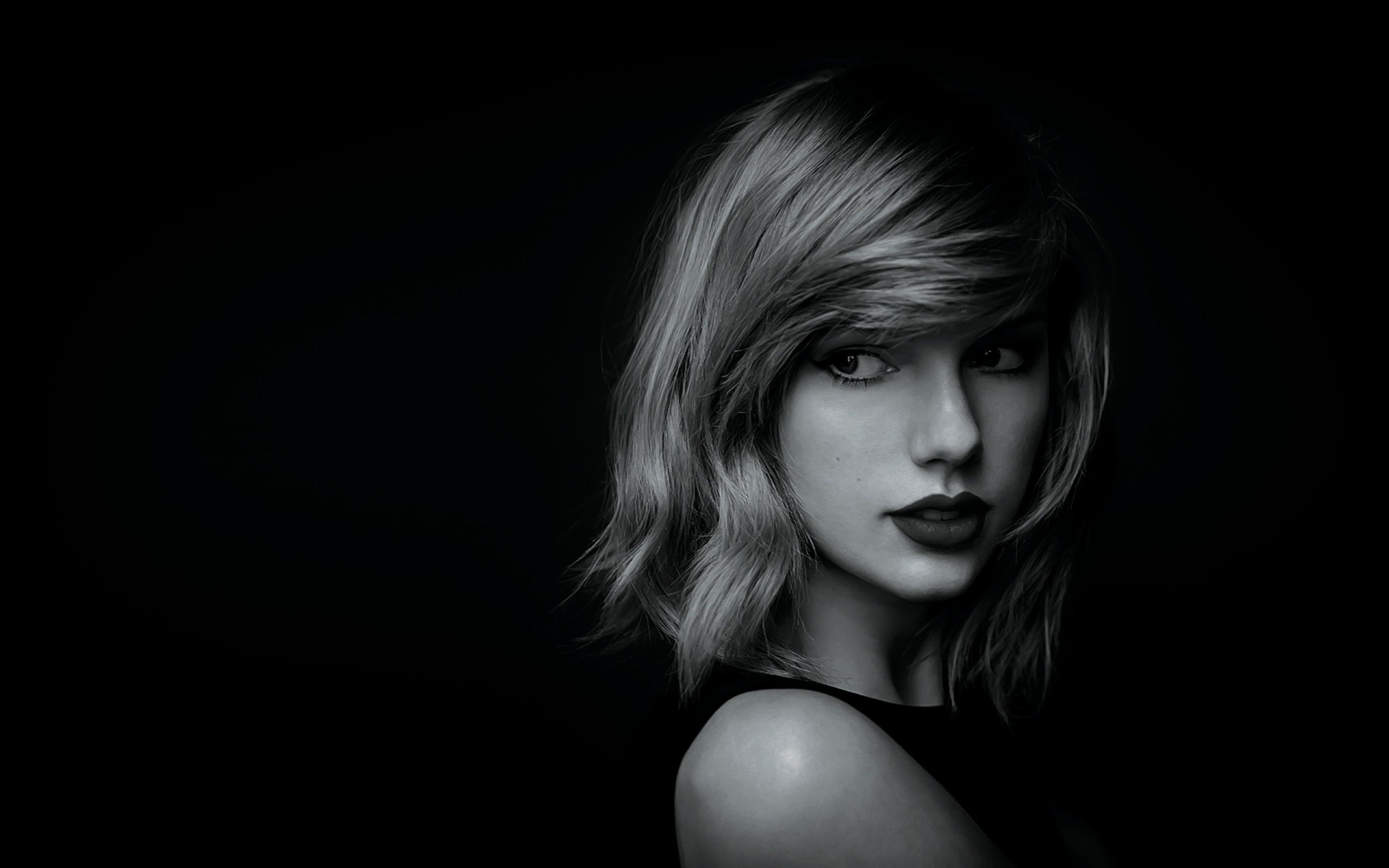 Taylor Swift Monochrome Wallpapers