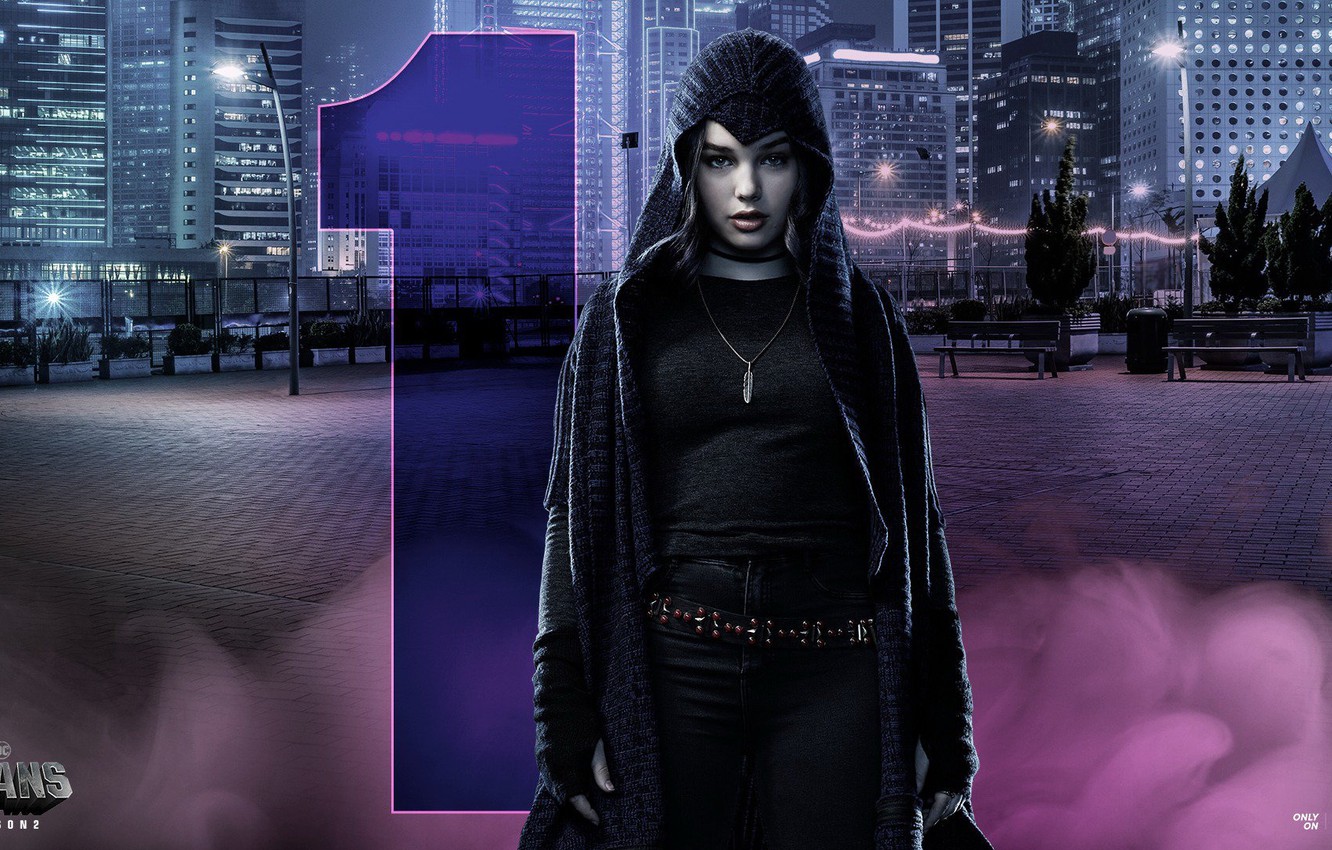 Teagan Croft As Raven In Titans Wallpapers