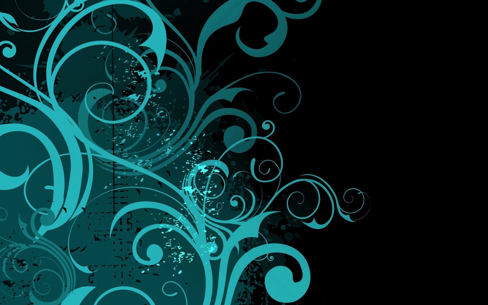 Teal Abstract Wallpapers