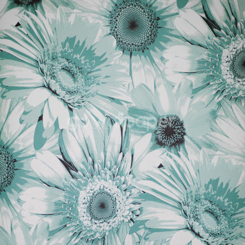 Teal Flower Wallpapers